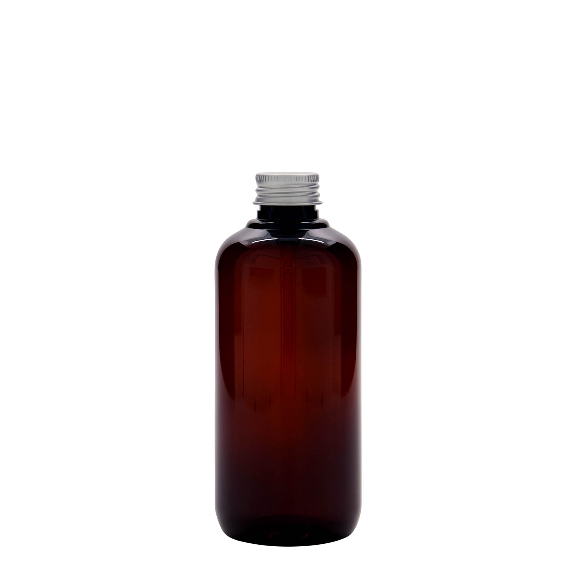 250 ml butelka z tworzywa sztucznego z recyklingu 'Victor's Best', PCR, brązowa, gwint: 24/410 250 ml butelka z tworzywa sztucznego z recyklingu 'Victor's Best', PCR, brązowa, gwint: 24/410