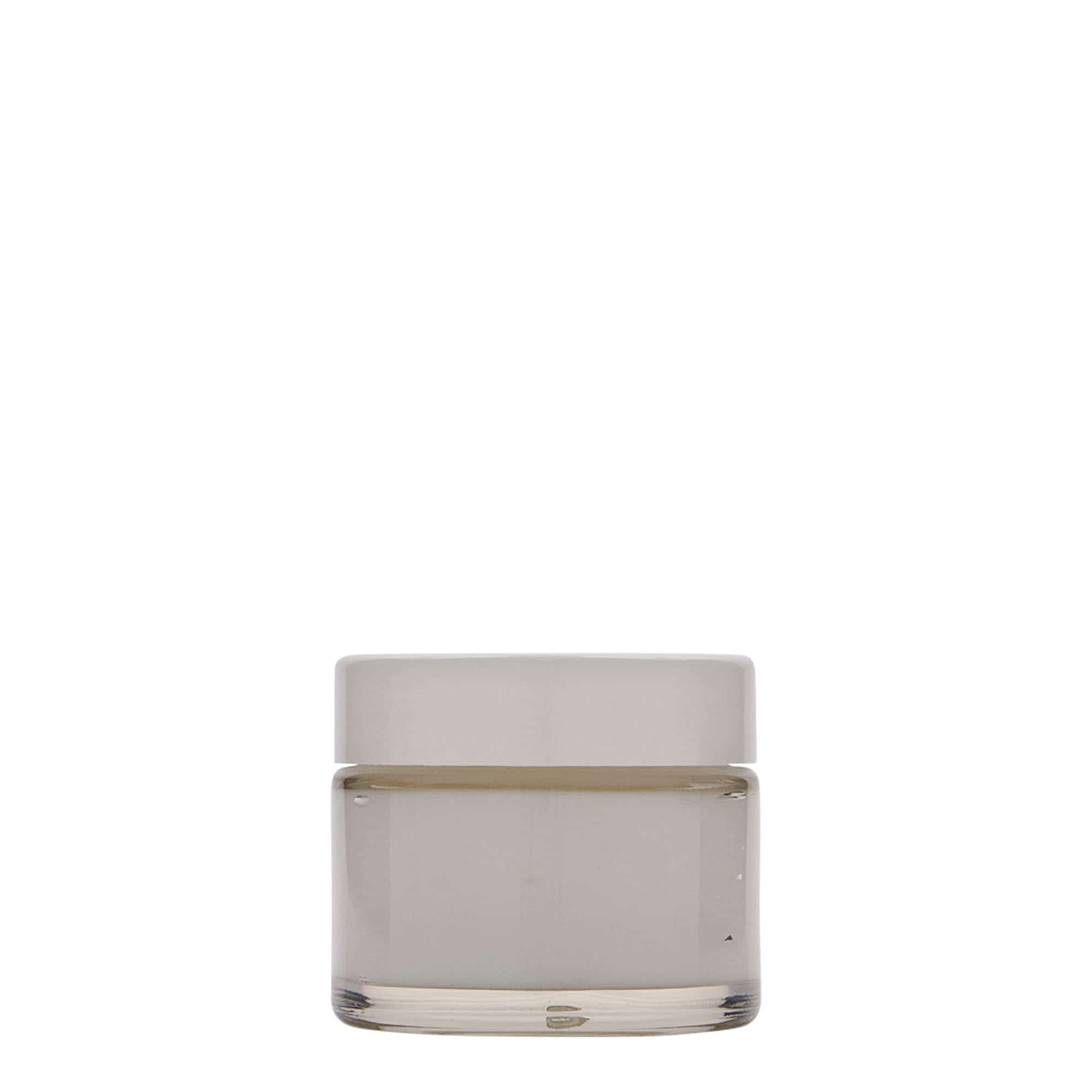 50 ml słoik „Beauty”, szkło, wylot: zakrętka