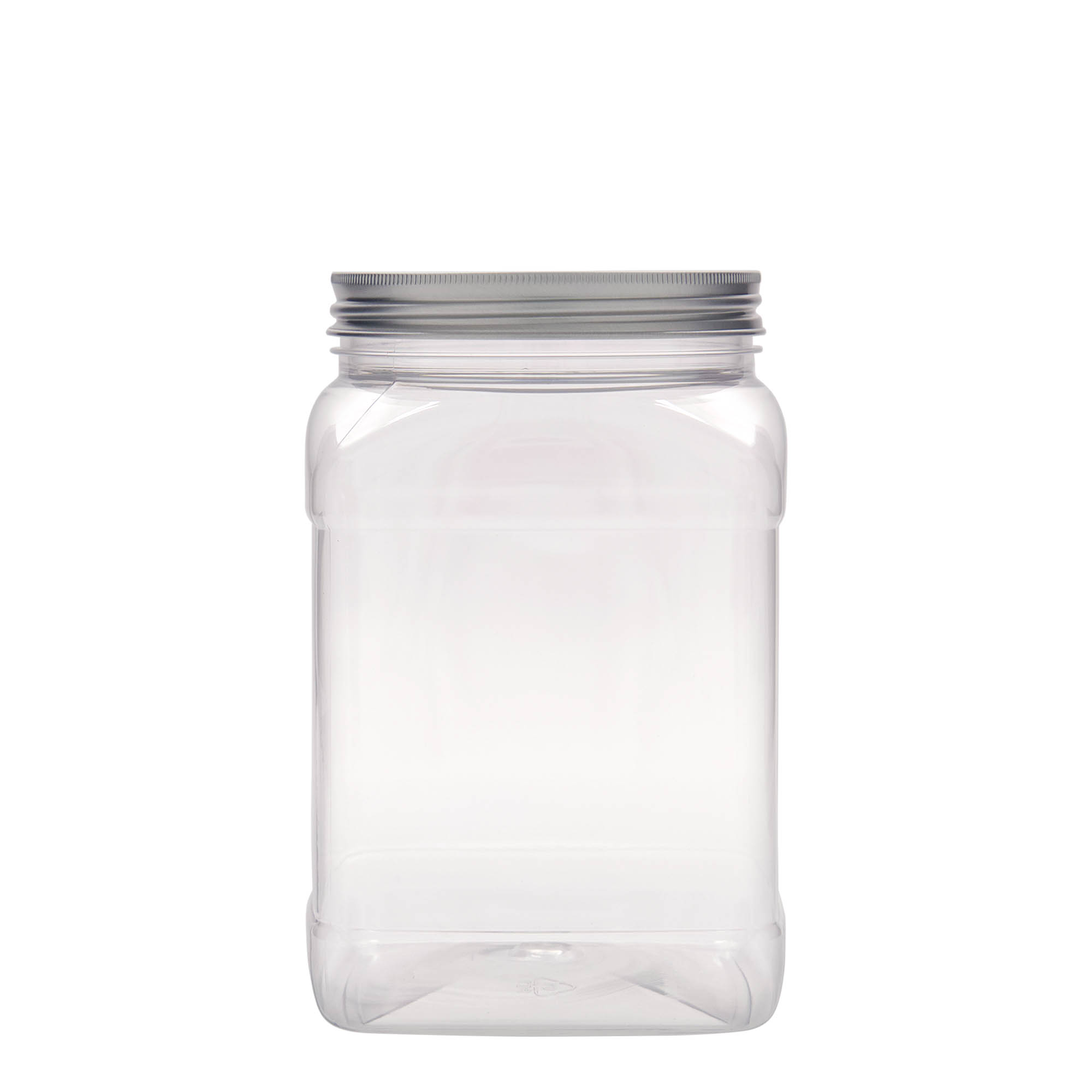 1.500 ml pojemnik PET 'Dana', kwadratowy, tworzywo sztuczne, gwint: 100/400