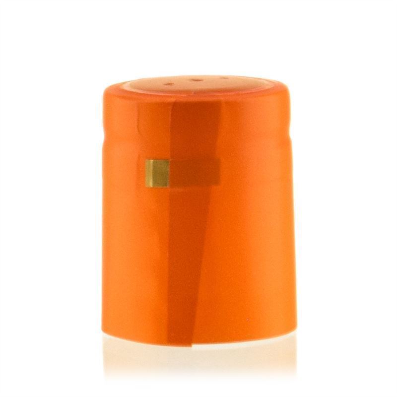 Kapturek termokurczliwy 32x41, tworzywo sztuczne PVC, kolor pomarańczowy