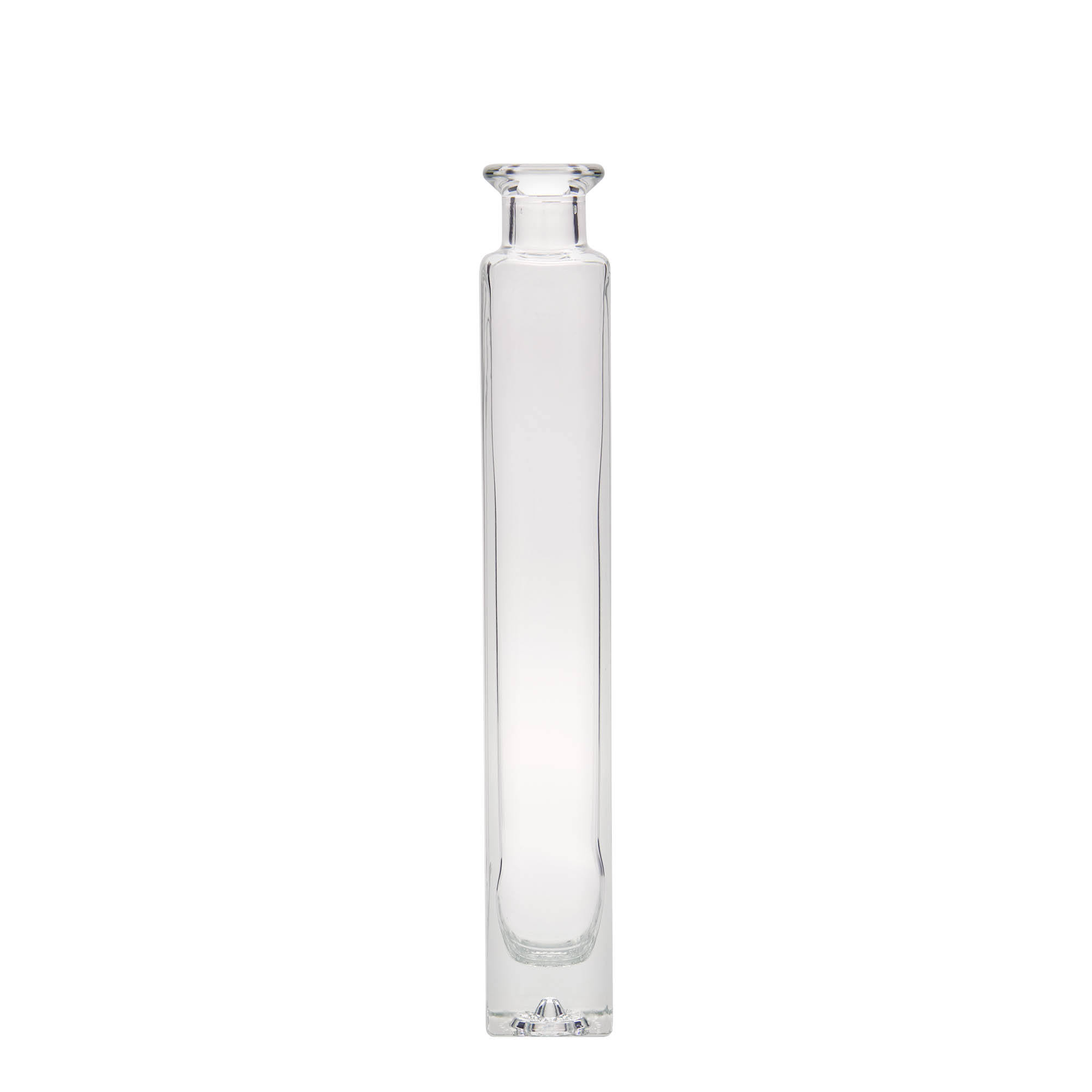 200 ml szklana butelka „Tommy”, kwadratowa, wylot: korek 200 ml szklana butelka „Tommy”, kwadratowa, wylot: korek