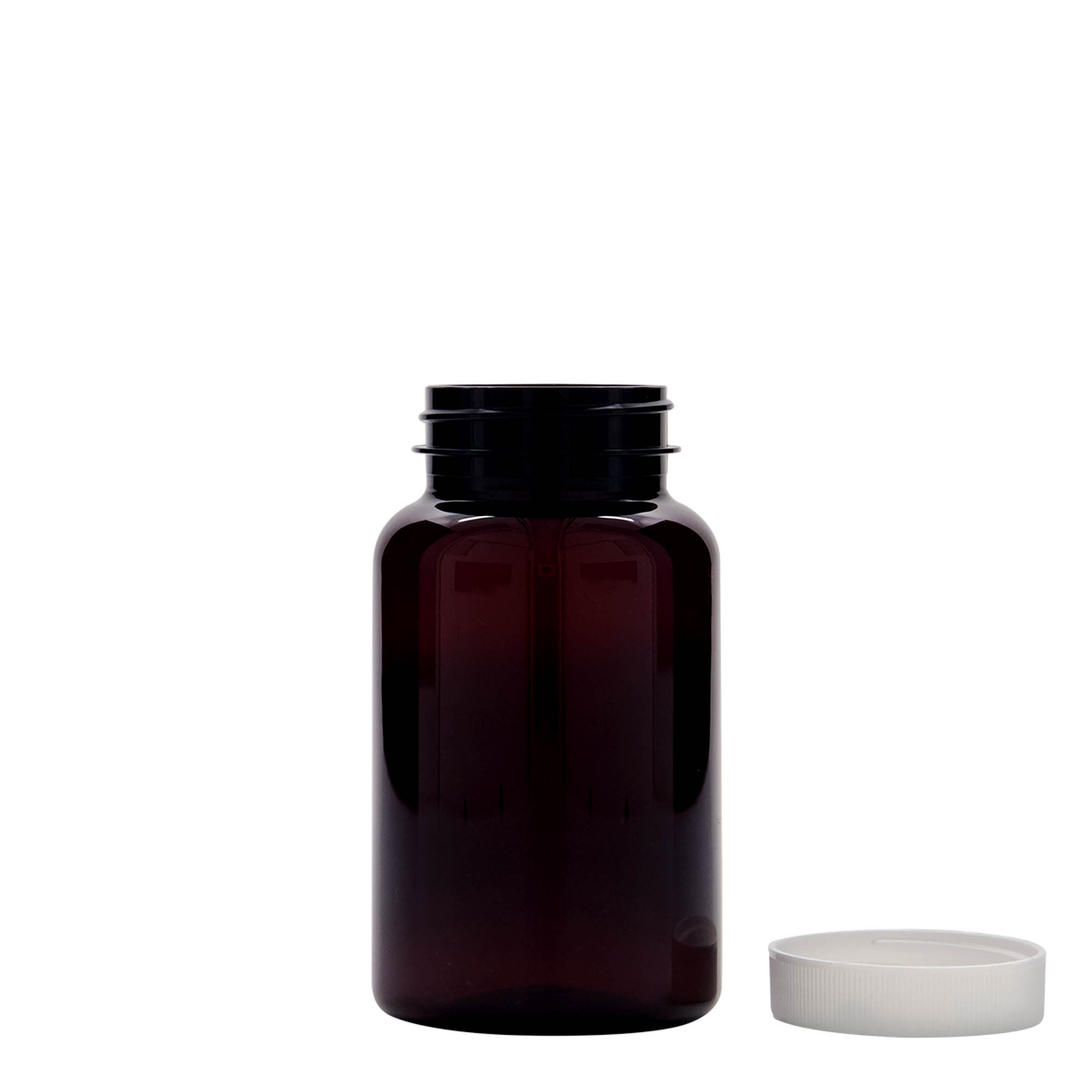 200 ml butelka PET, tworzywo sztuczne, brązowa, gwint: 45/400 200 ml butelka PET, tworzywo sztuczne, brązowa, gwint: 45/400