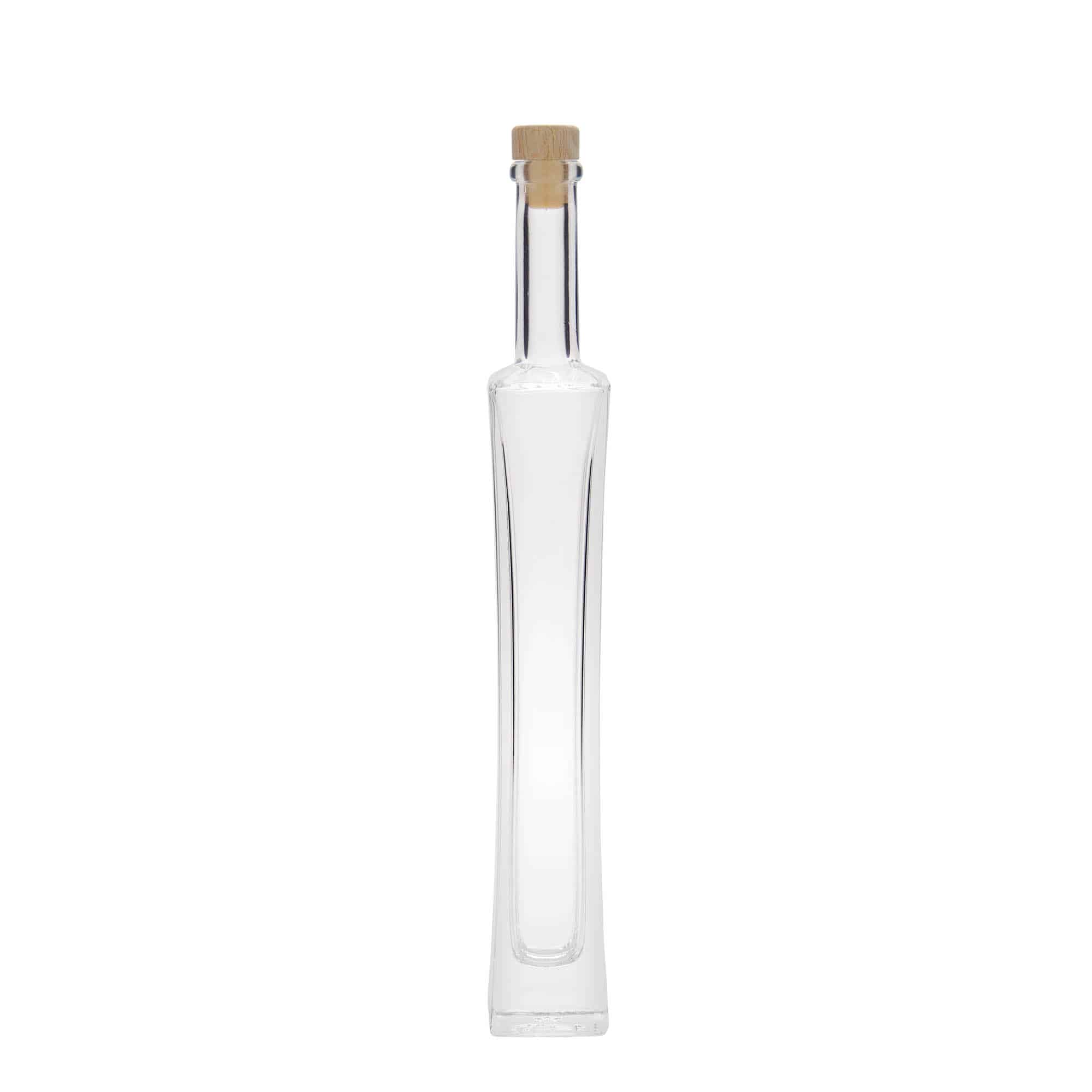 100 ml butelka szklana 'Koko', kwadratowa, zamknięcie: korek