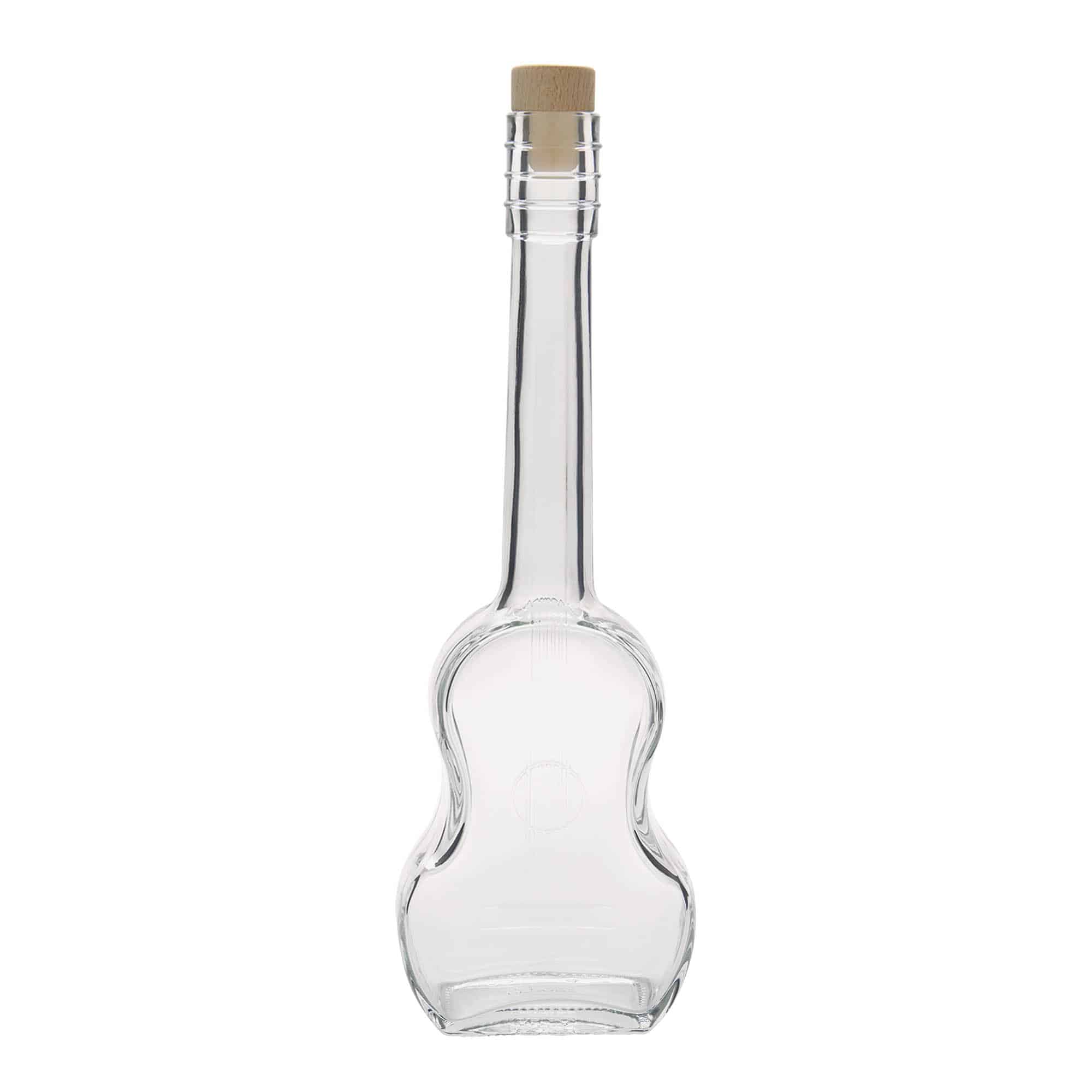 500 ml butelka szklana 'Gitara', zamknięcie: korek
