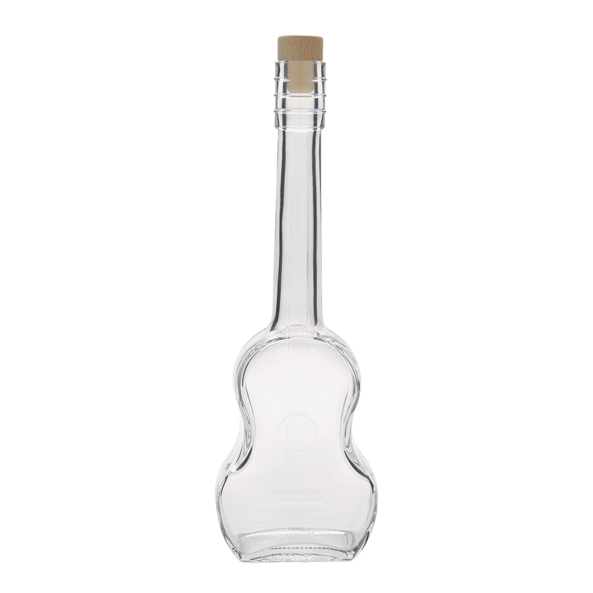 500 ml butelka szklana „Gitara”, szyjka: korek 500 ml butelka szklana „Gitara”, szyjka: korek