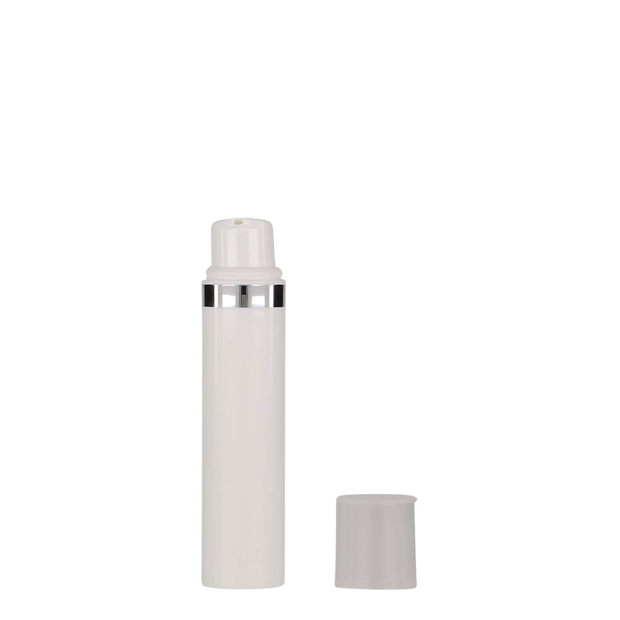 15 ml dozownik beztlenowy 'Nano', tworzywo sztuczne PP, biały 15 ml dozownik beztlenowy 'Nano', tworzywo sztuczne PP, biały