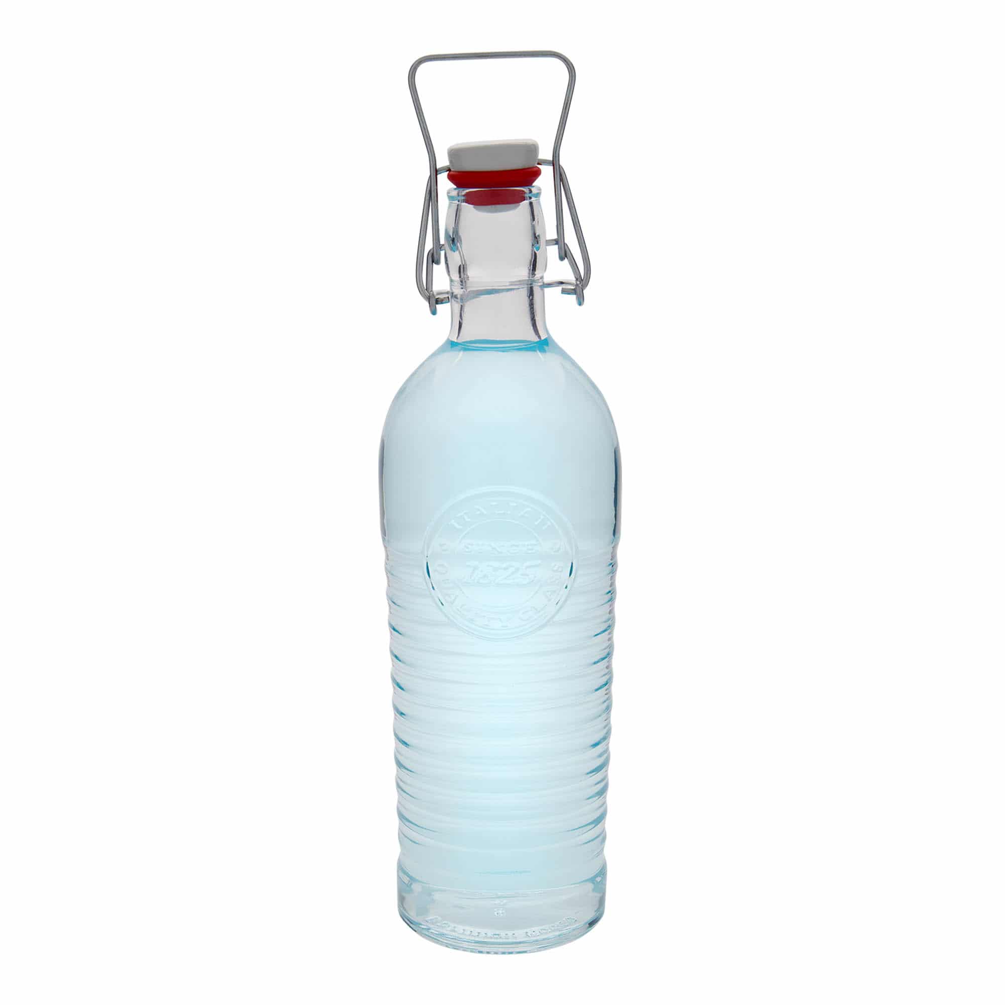 1200 ml butelka szklana 'Officina 1825', zamknięcie: Zamknięcie pałąkowe
