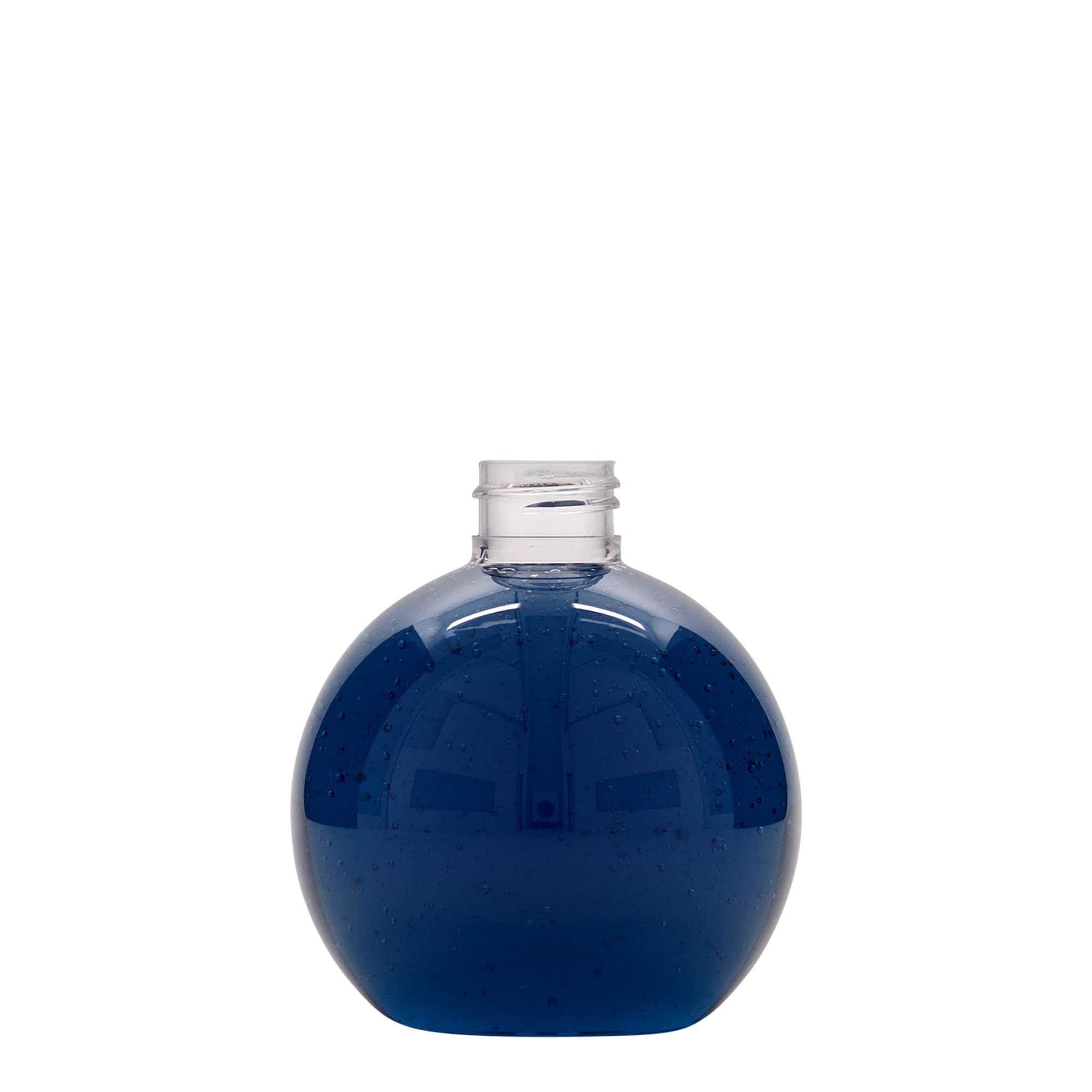 250 ml butelka PET „Perry”, okrągła, plastik, gwint: 24/410 250 ml butelka PET „Perry”, okrągła, plastik, gwint: 24/410