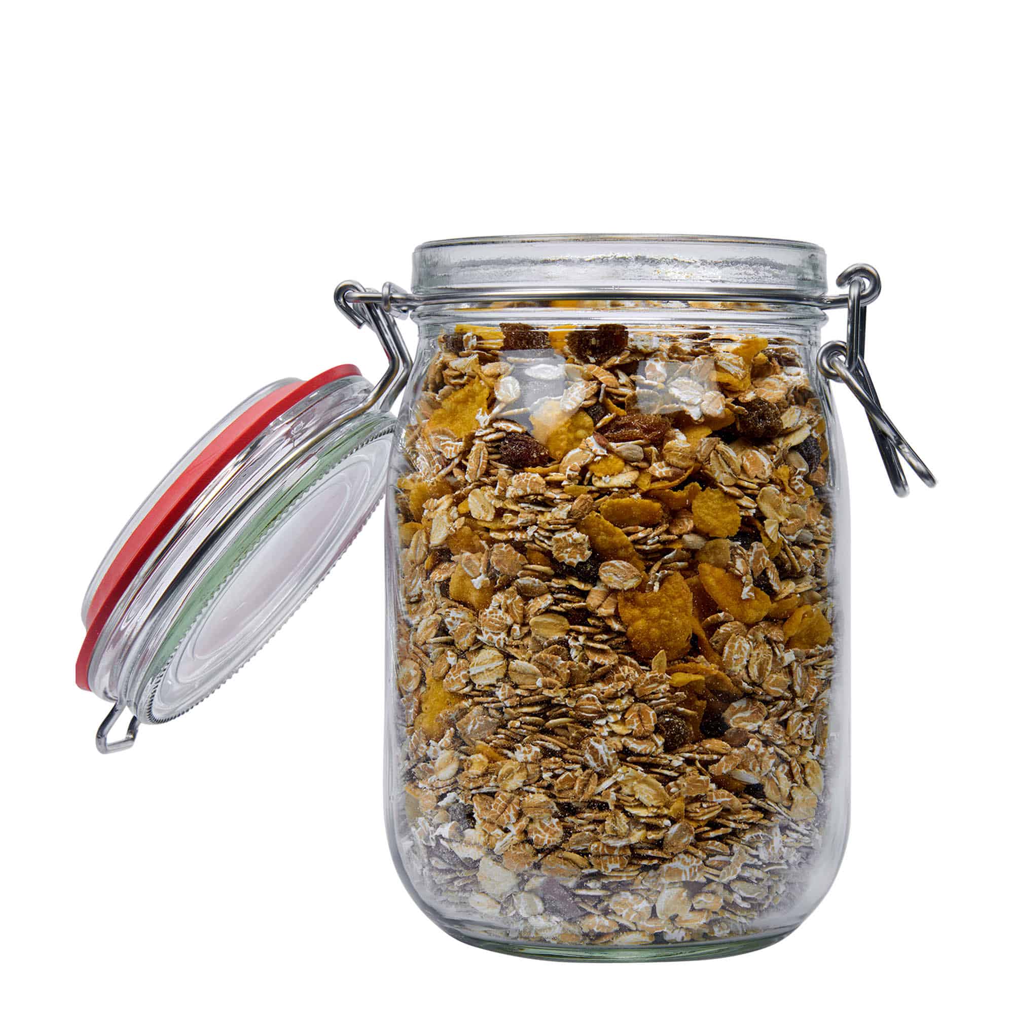 1.140 ml słoik z drucianym zamknięciem, otwór: zamknięcie druciane