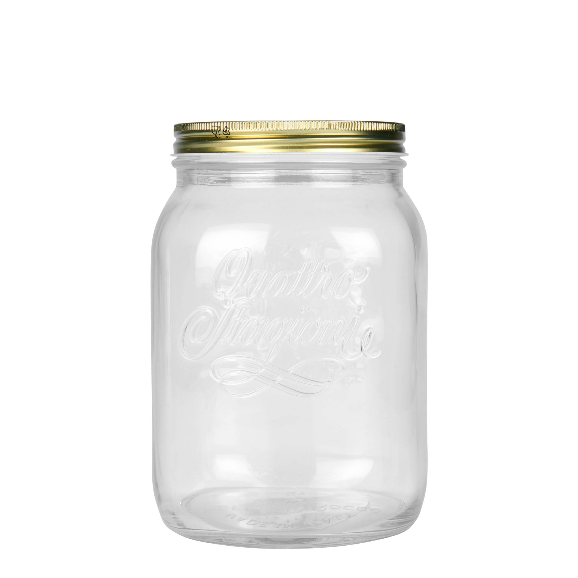 2.000 ml szkło 'Quattro Stagioni', otwór: zakrętka 2.000 ml szkło 'Quattro Stagioni', otwór: zakrętka