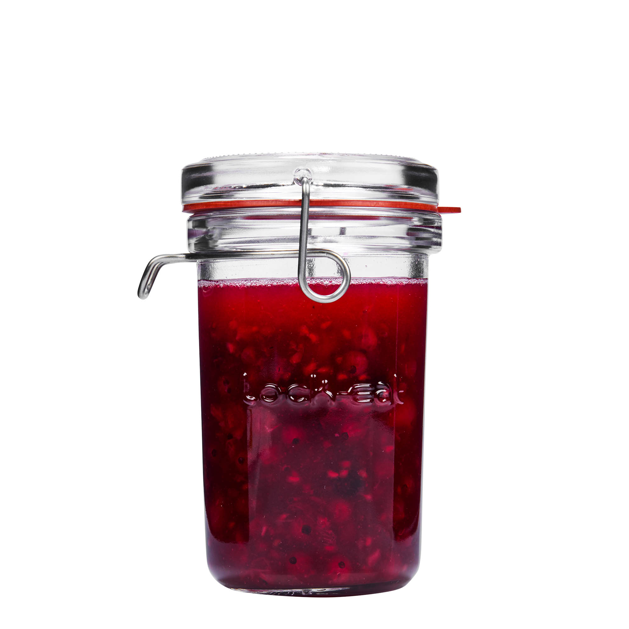 350 ml słoik z klipsem 'Lock-Eat', otwór: zamknięcie na klips 350 ml słoik z klipsem 'Lock-Eat', otwór: zamknięcie na klips