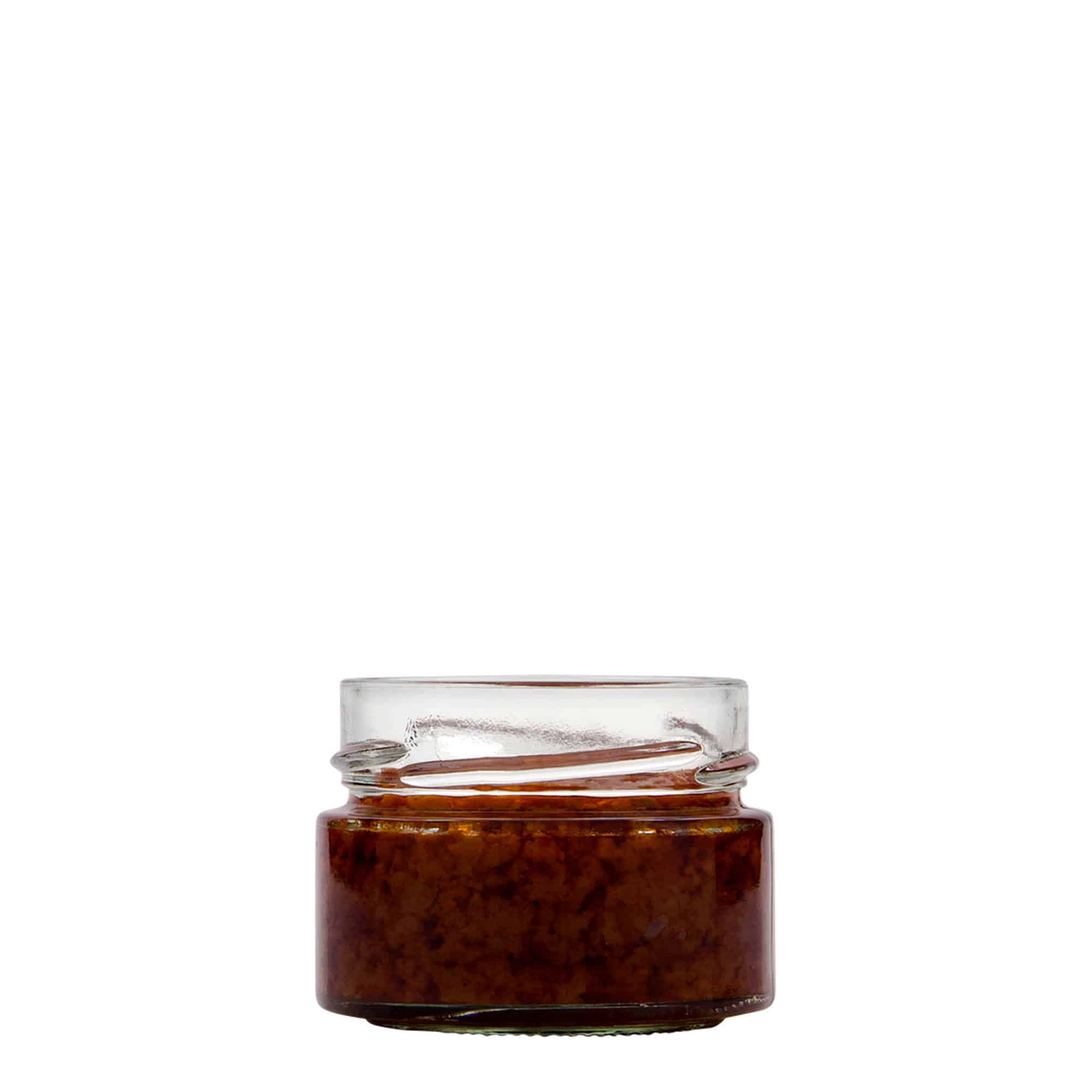 130 ml słoik okrągły 'Aurora', zamknięcie: deep twist off (DTO 66)