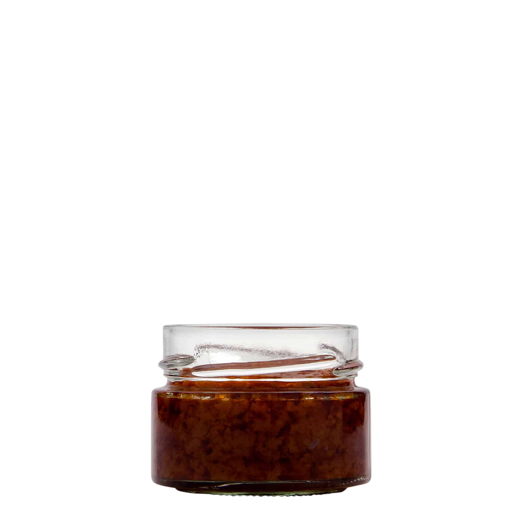 130 ml okrągłe szkło 'Aurora', otwór: Deep-Twist-Off (DTO 66)