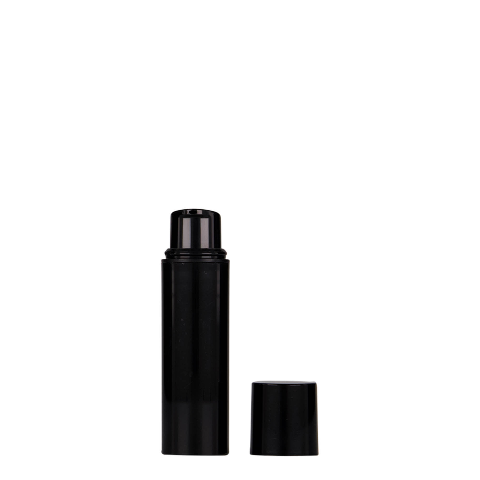 10 ml dozownik beztlenowy „Nano”, tworzywo sztuczne PP, czarny 10 ml dozownik beztlenowy „Nano”, tworzywo sztuczne PP, czarny
