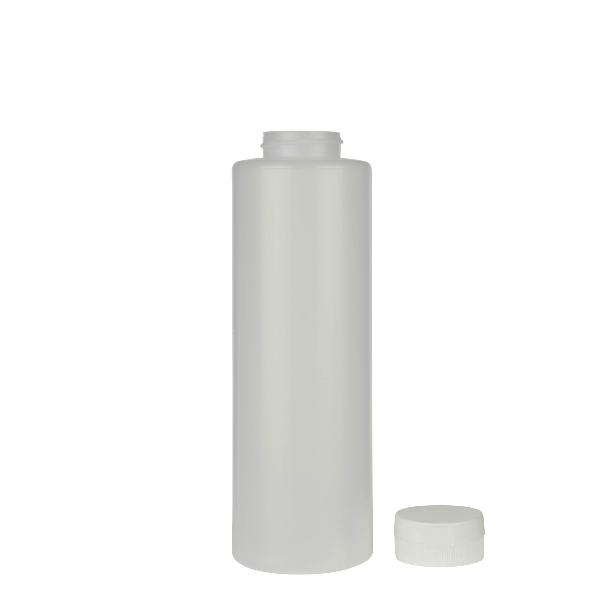 500 ml butelka na sos, tworzywo LDPE, naturalne, gwint: 38/400