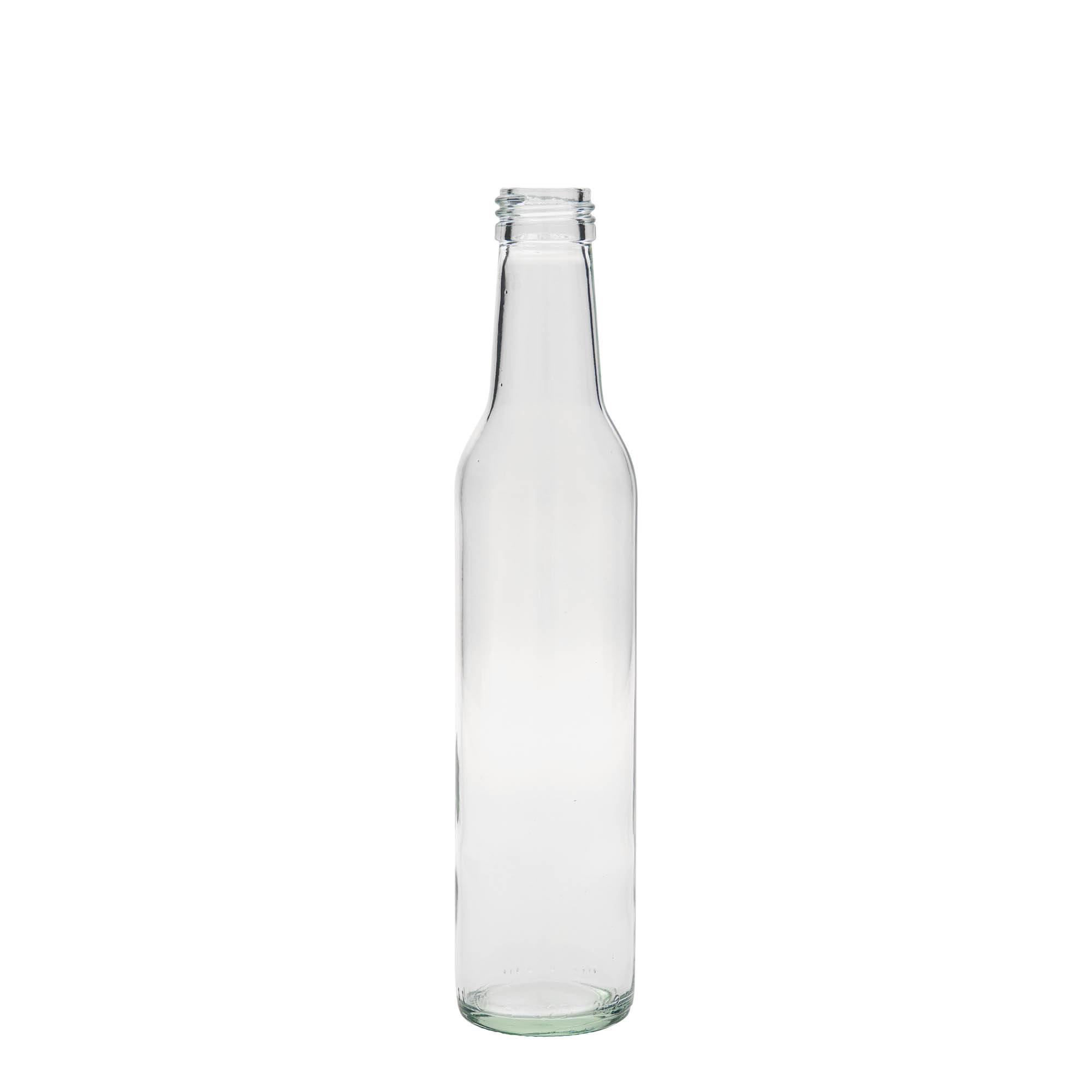 250 ml butelka szklana 'Cilindrica', gwint: PP 28 250 ml butelka szklana 'Cilindrica', gwint: PP 28