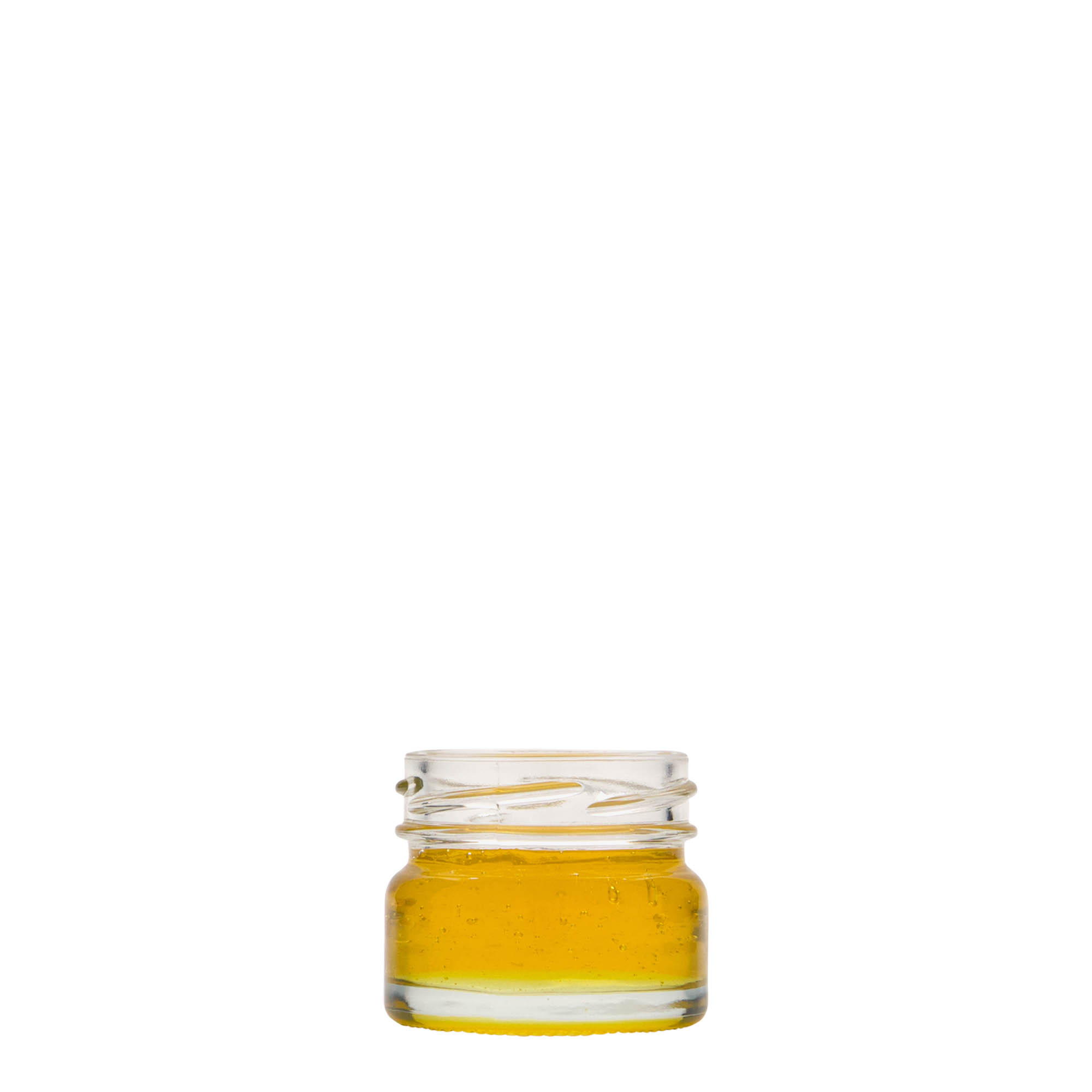30 ml płaskie okrągłe szkło, otwór: Twist-Off (TO 43)