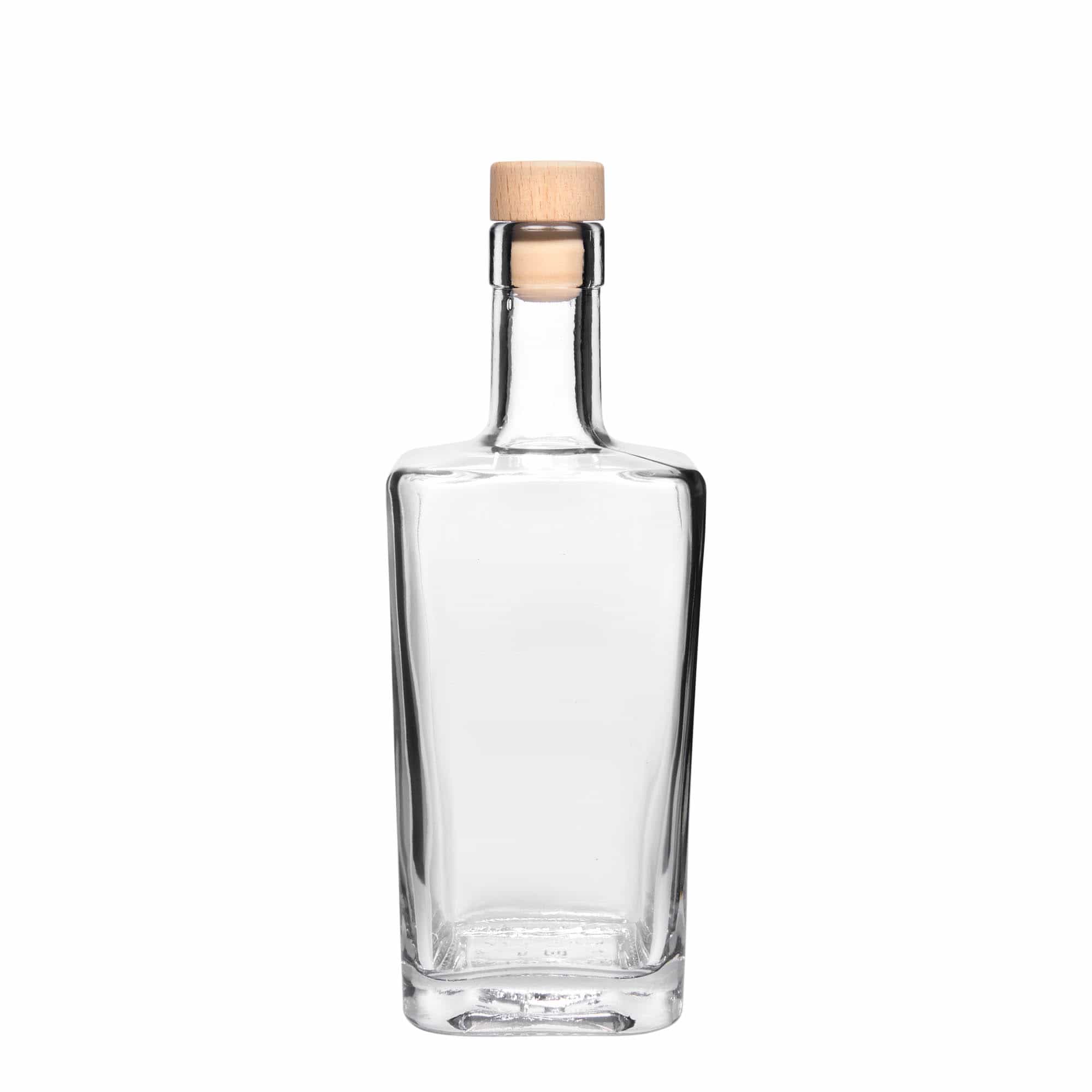 Butelka szklana 500 ml „Noel”, kwadratowa, wylot: korek