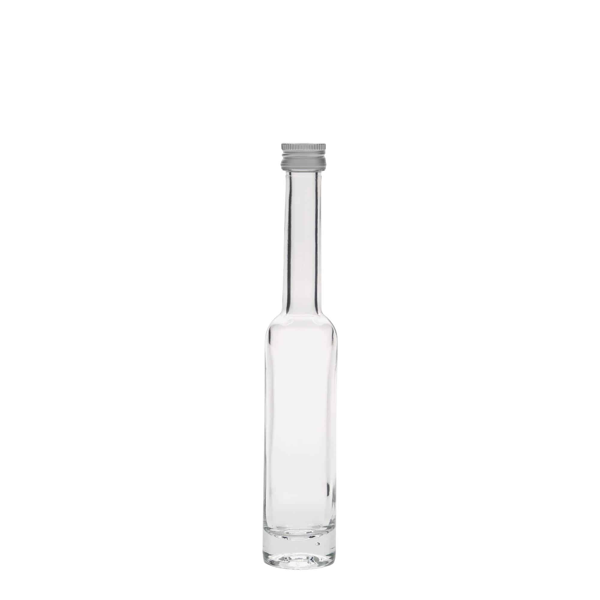 40 ml butelka szklana 'Platina', zamknięcie: PP 18