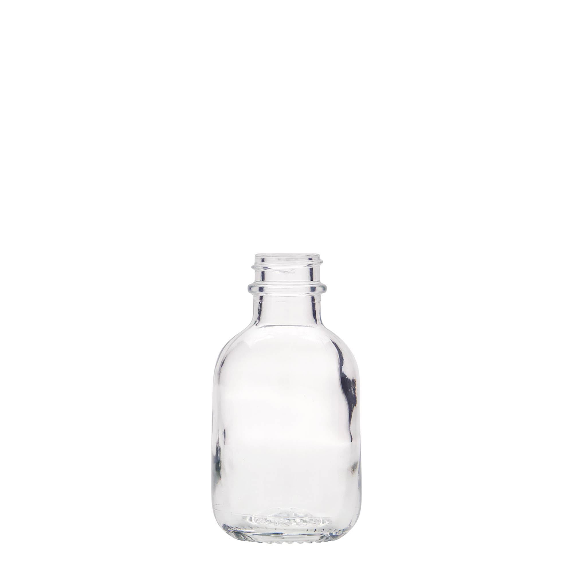 50 ml butelka szklana 'Lotto', szyjka: GPI 22 50 ml butelka szklana 'Lotto', szyjka: GPI 22