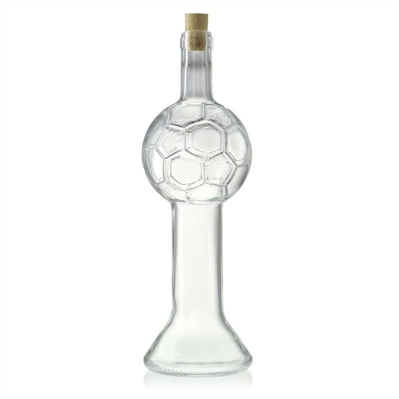 700 ml butelka szklana 'Puchar Piłki Nożnej', zamknięcie: korek