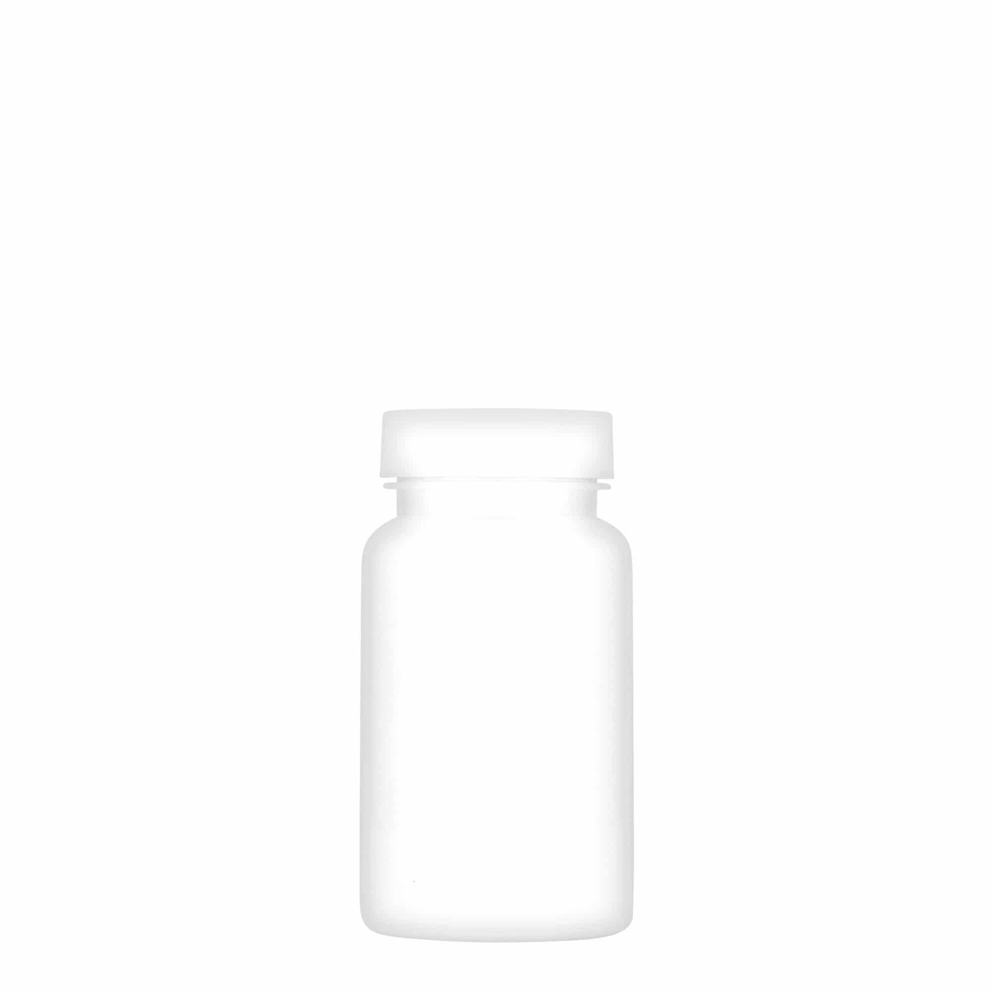100 ml słoiczek PET, tworzywo sztuczne, kolor biały, zamknięcie: GPI 38/400