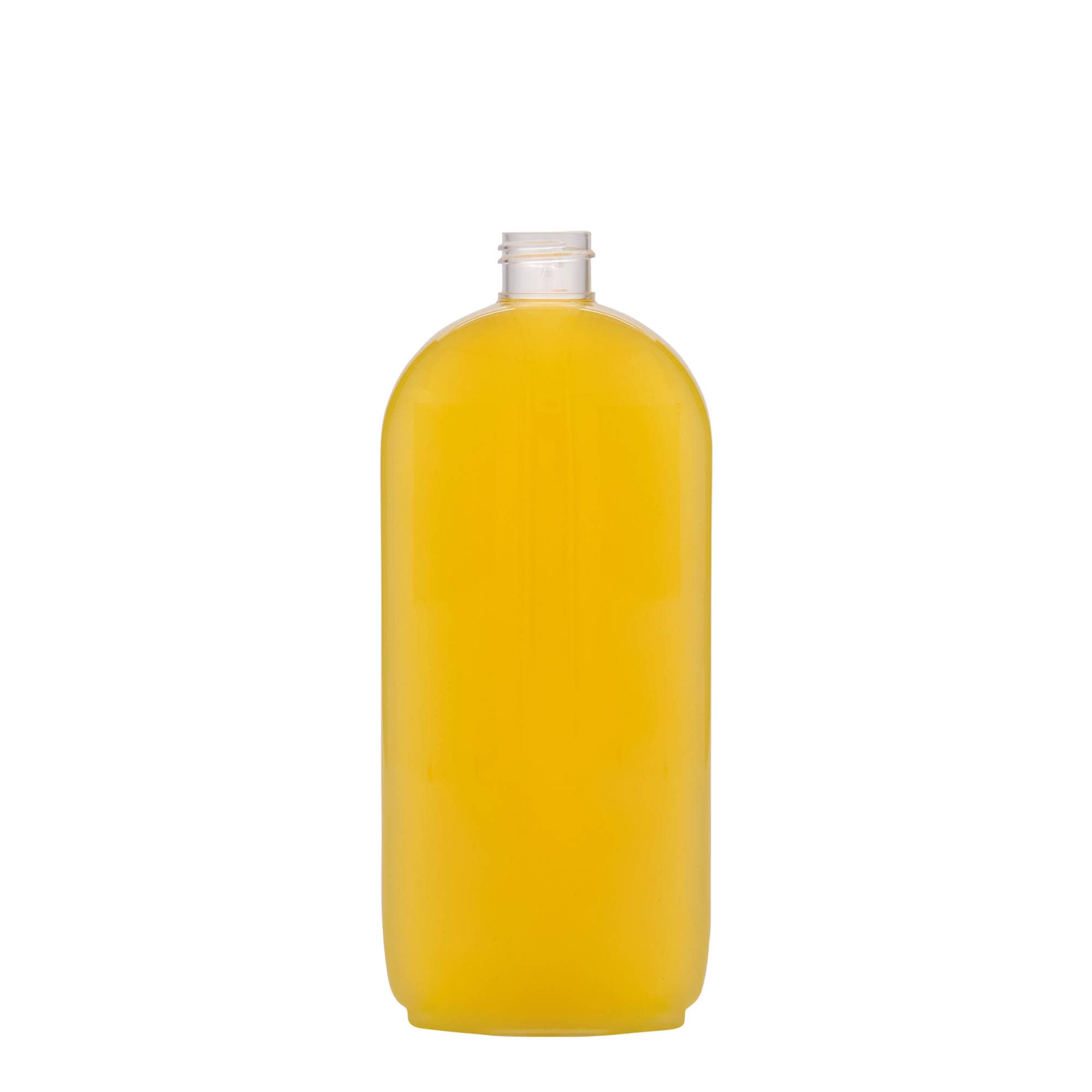 500 ml butelka PET „Iris”, owalna, plastik, gwint: 24/410 500 ml butelka PET „Iris”, owalna, plastik, gwint: 24/410