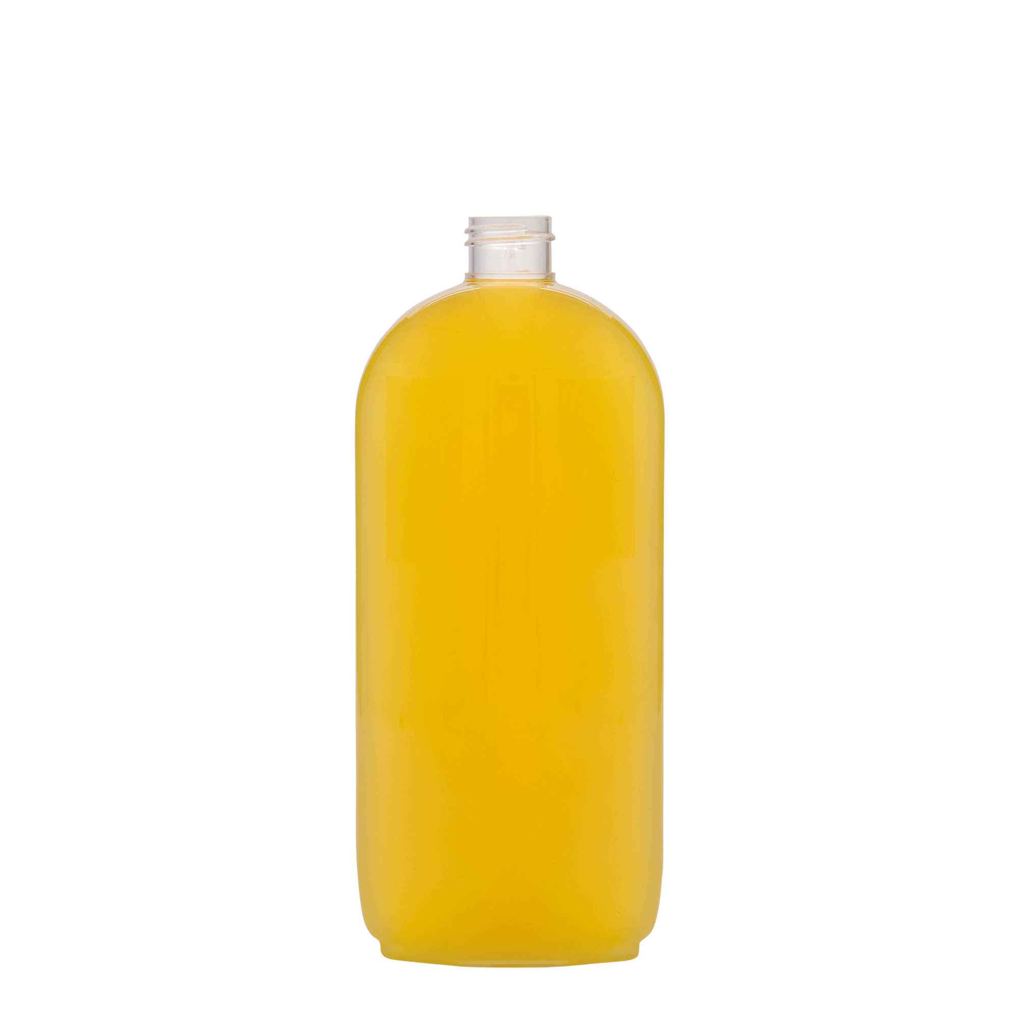 500 ml butelka PET „Iris”, owalna, plastik, gwint: 24/410 500 ml butelka PET „Iris”, owalna, plastik, gwint: 24/410