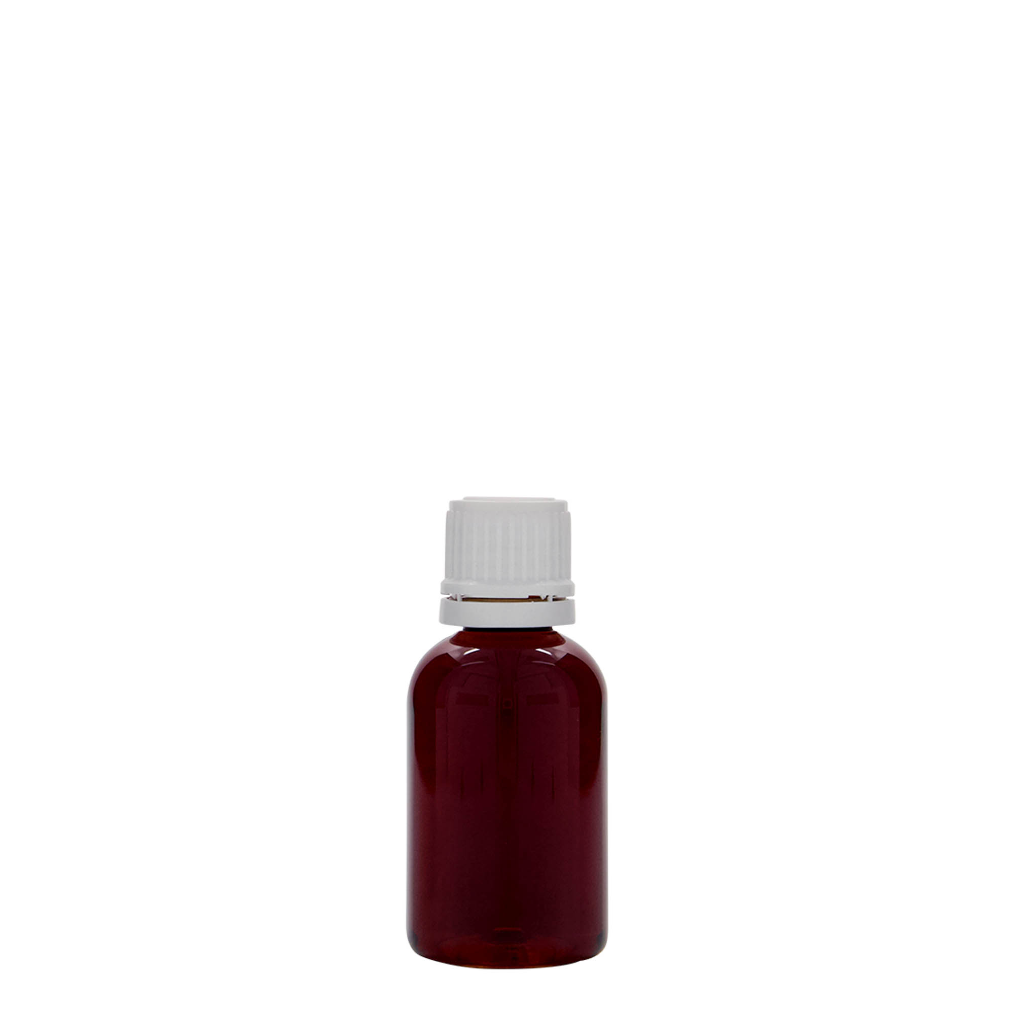 30 ml butelka medyczna PET „Easy Living”, tworzywo sztuczne, gwint: DIN 18