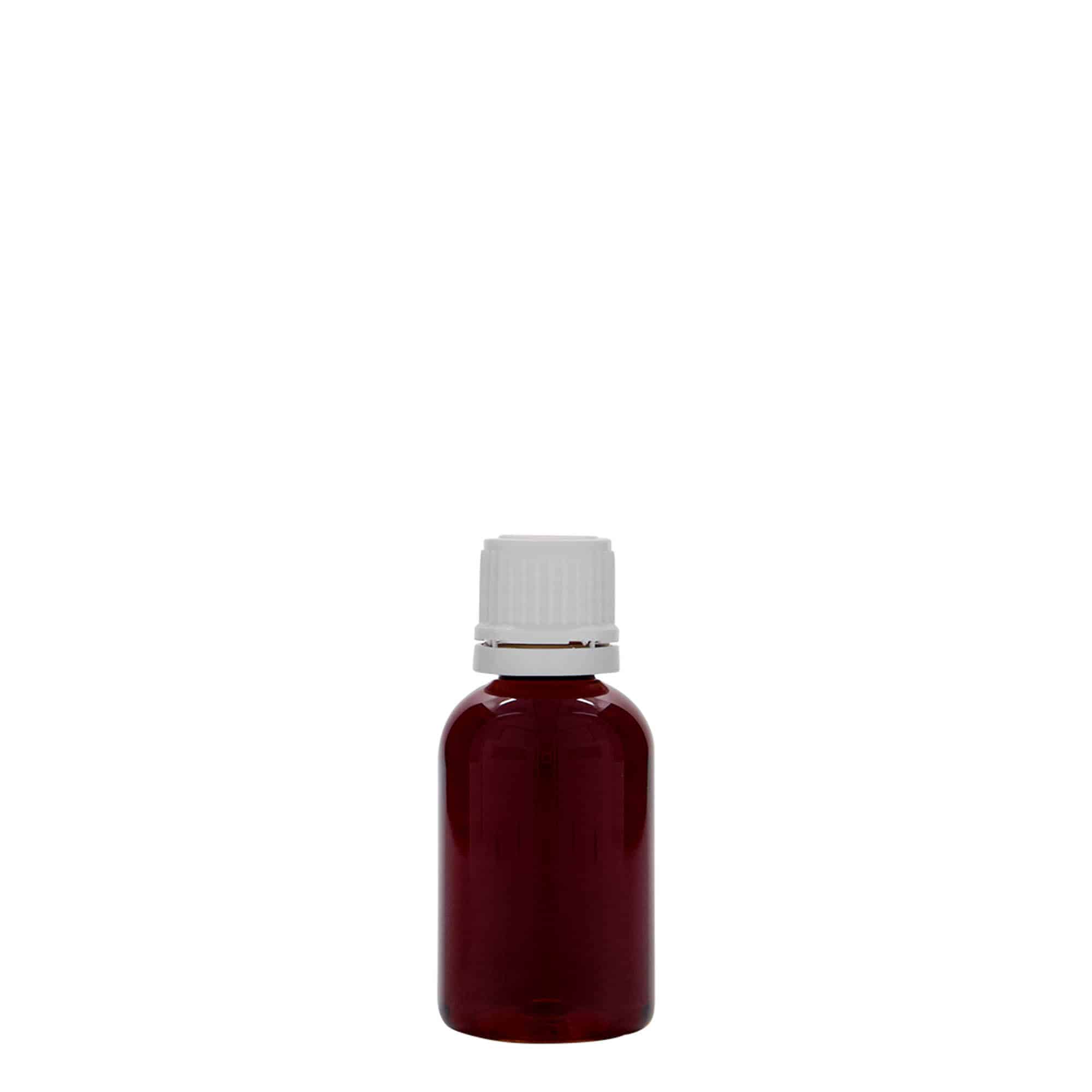 30 ml butelka medyczna PET „Easy Living”, tworzywo sztuczne, gwint: DIN 18