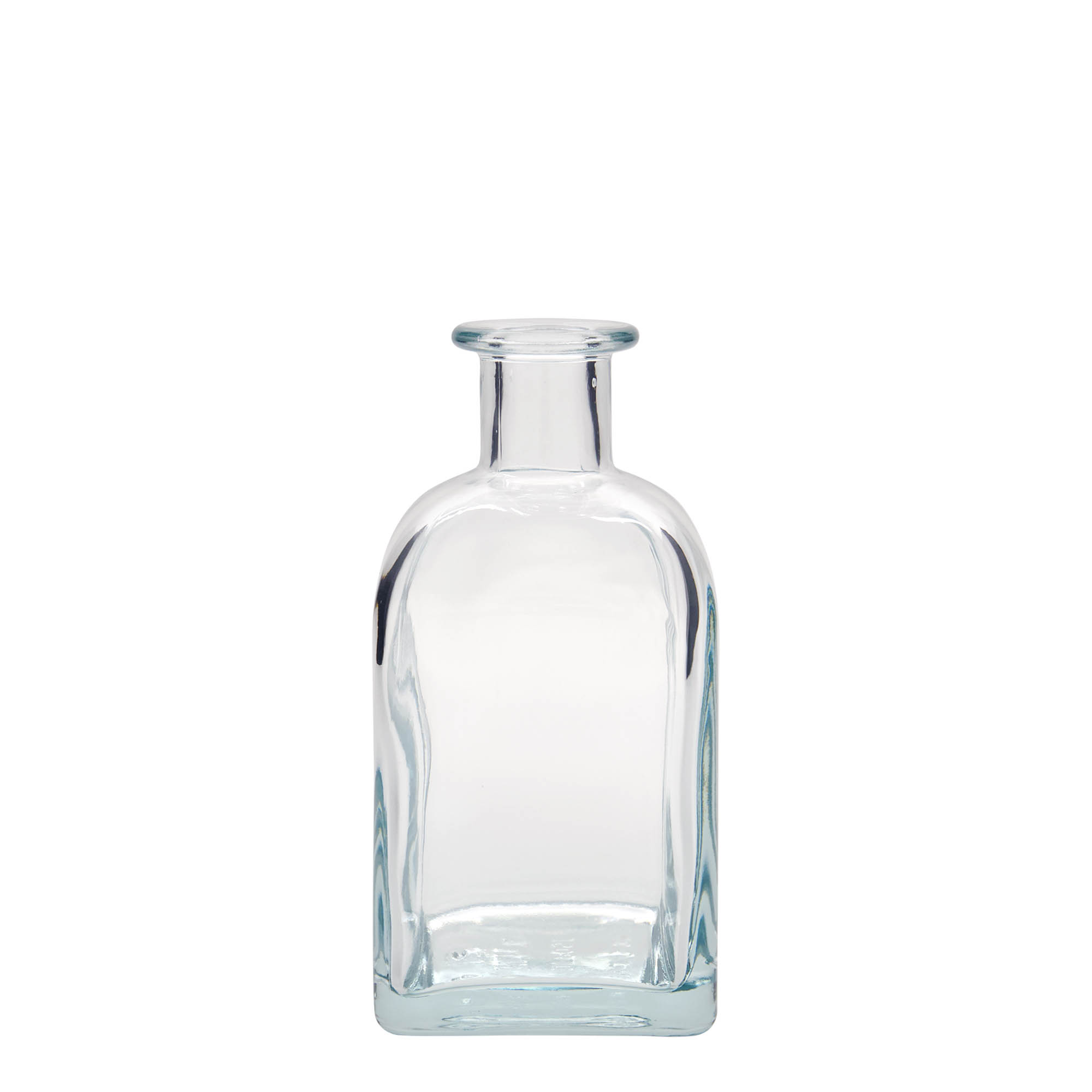 Butelka szklana 350 ml Apotheker Carré, kwadratowa, otwór: korek Butelka szklana 350 ml Apotheker Carré, kwadratowa, otwór: korek