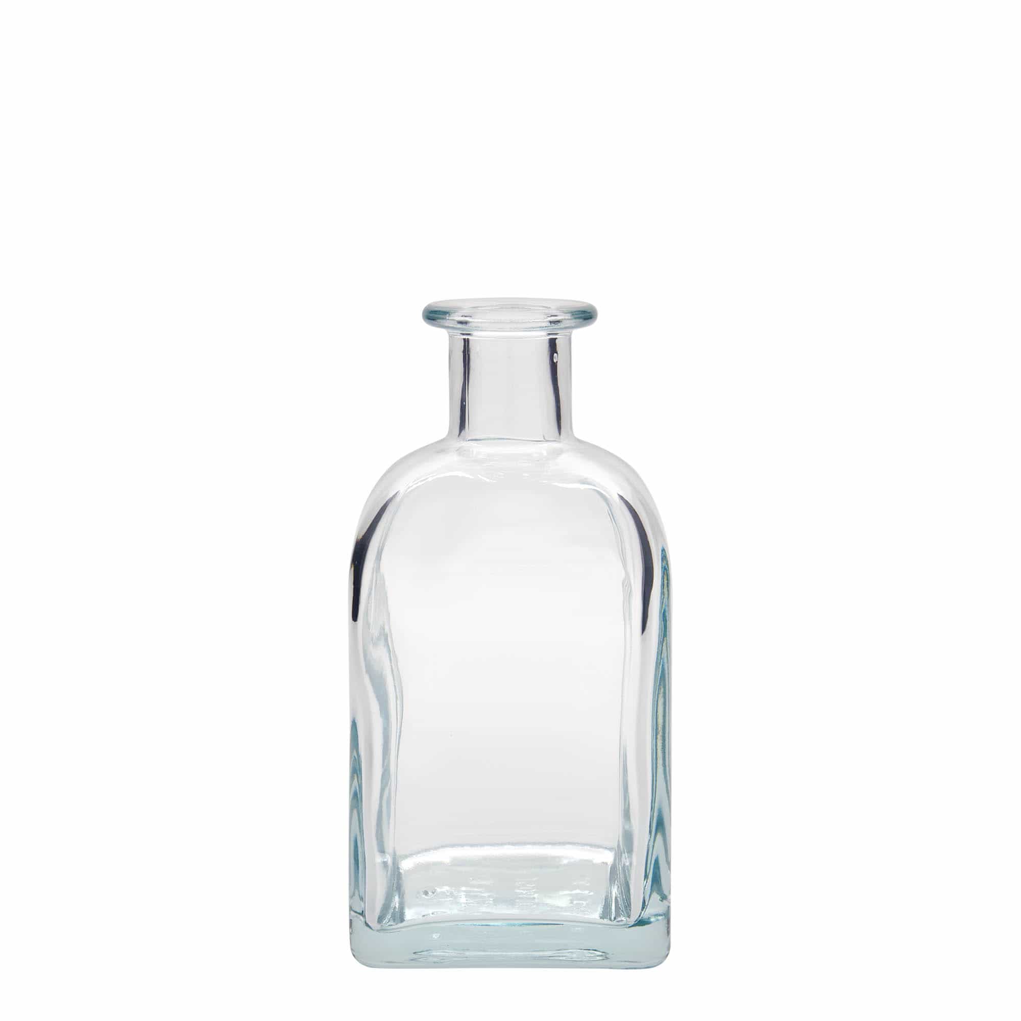 Butelka szklana 350 ml Apotheker Carré, kwadratowa, otwór: korek