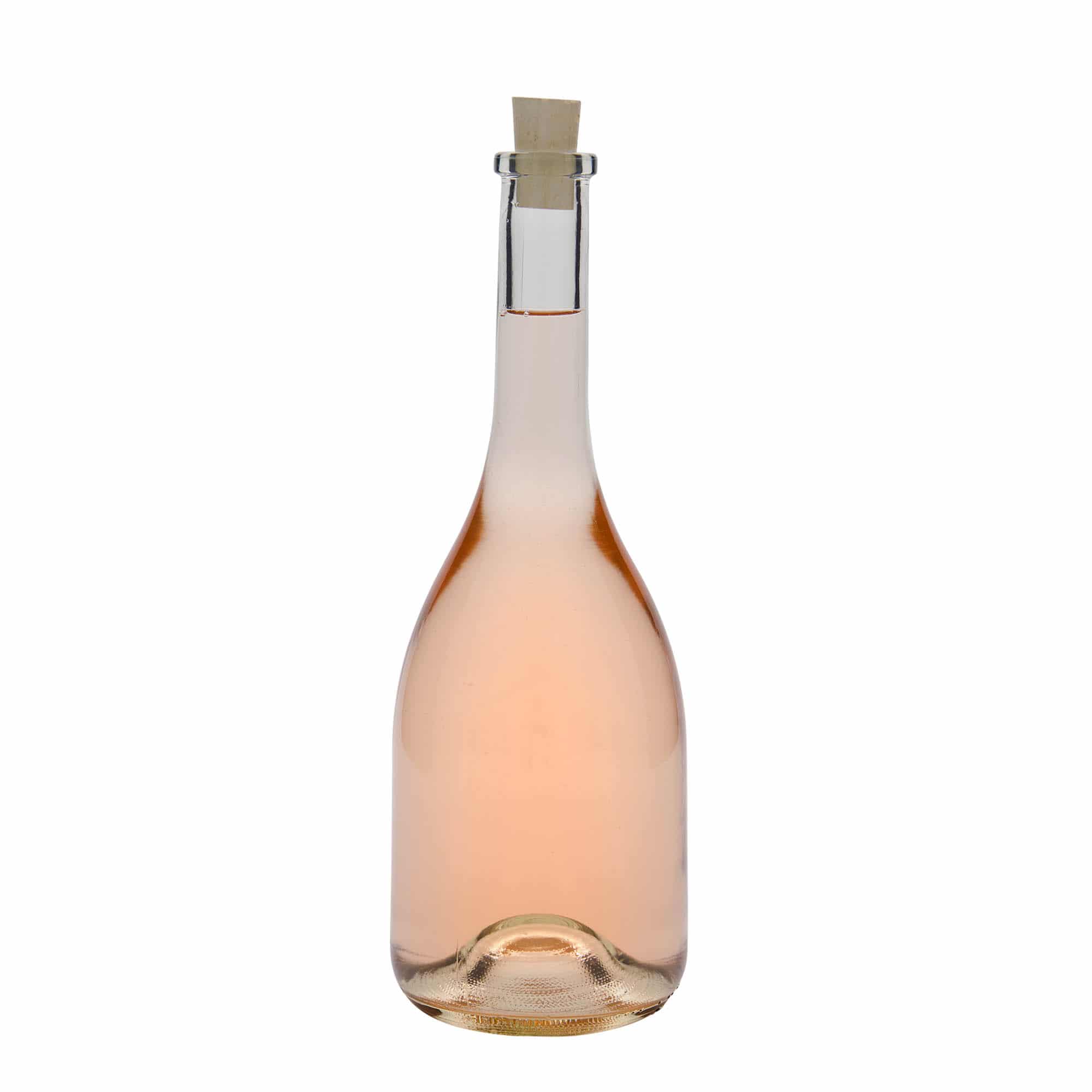 750 ml butelka szklana 'Rustica', zamknięcie: korek