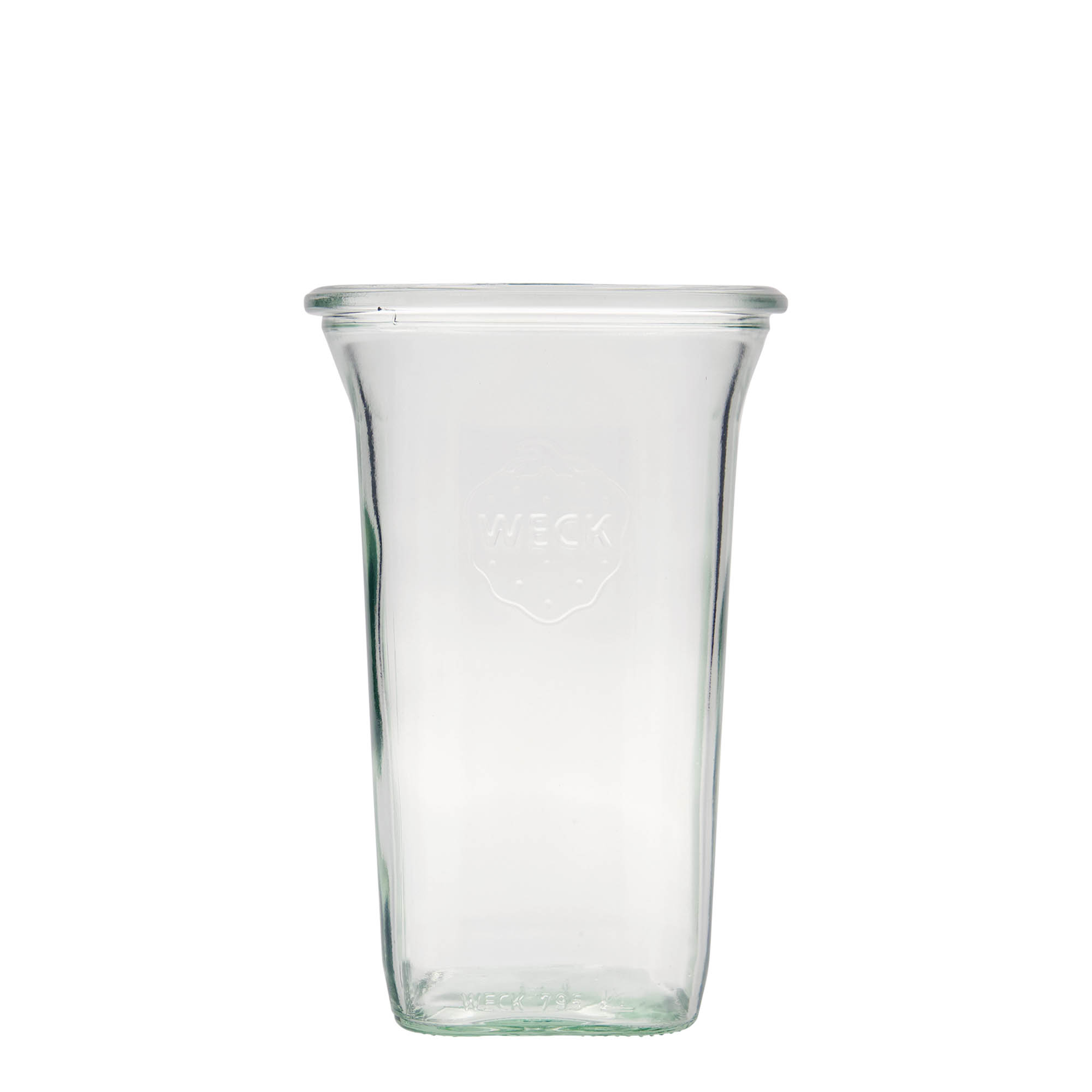 795 ml słoik WECK Quadro, kwadratowy, wylot: okrągły rant 795 ml słoik WECK Quadro, kwadratowy, wylot: okrągły rant