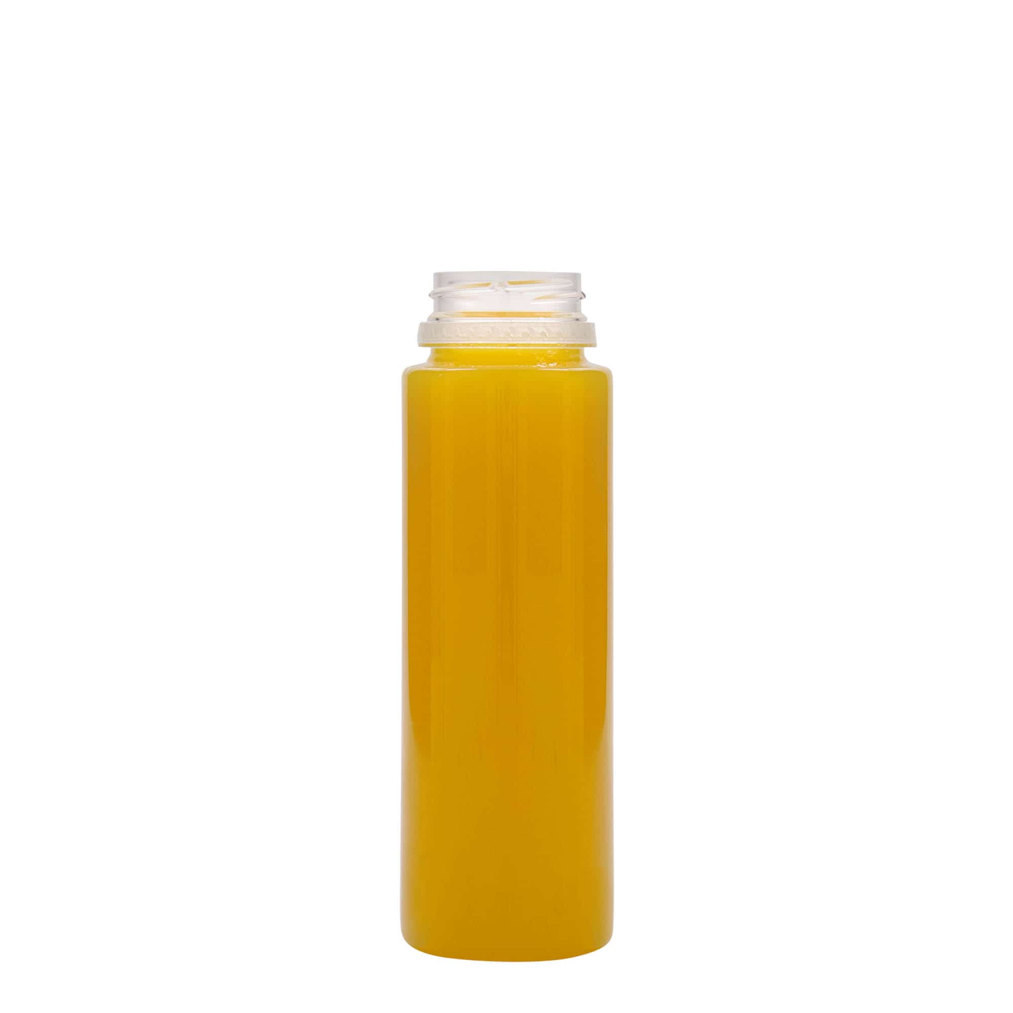 250 ml butelka PET „Everytime”, tworzywo sztuczne, gwint: 38 mm