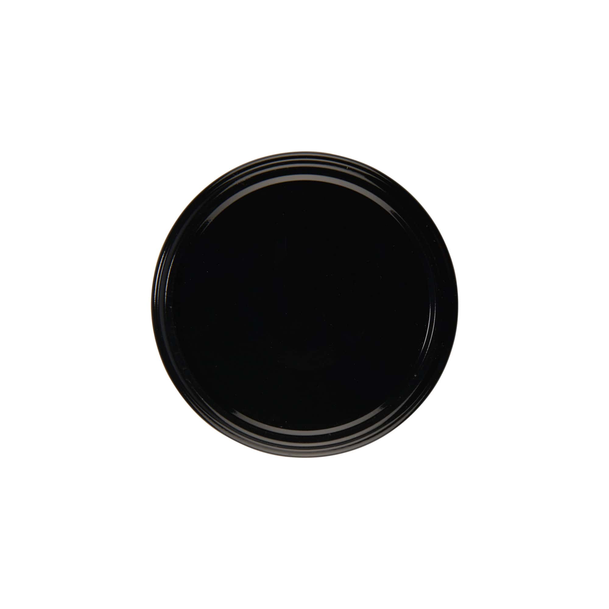 Zakrywka Twist-Off, blacha biała, czarna, do szyjki: TO 82 Zakrywka Twist-Off, blacha biała, czarna, do szyjki: TO 82