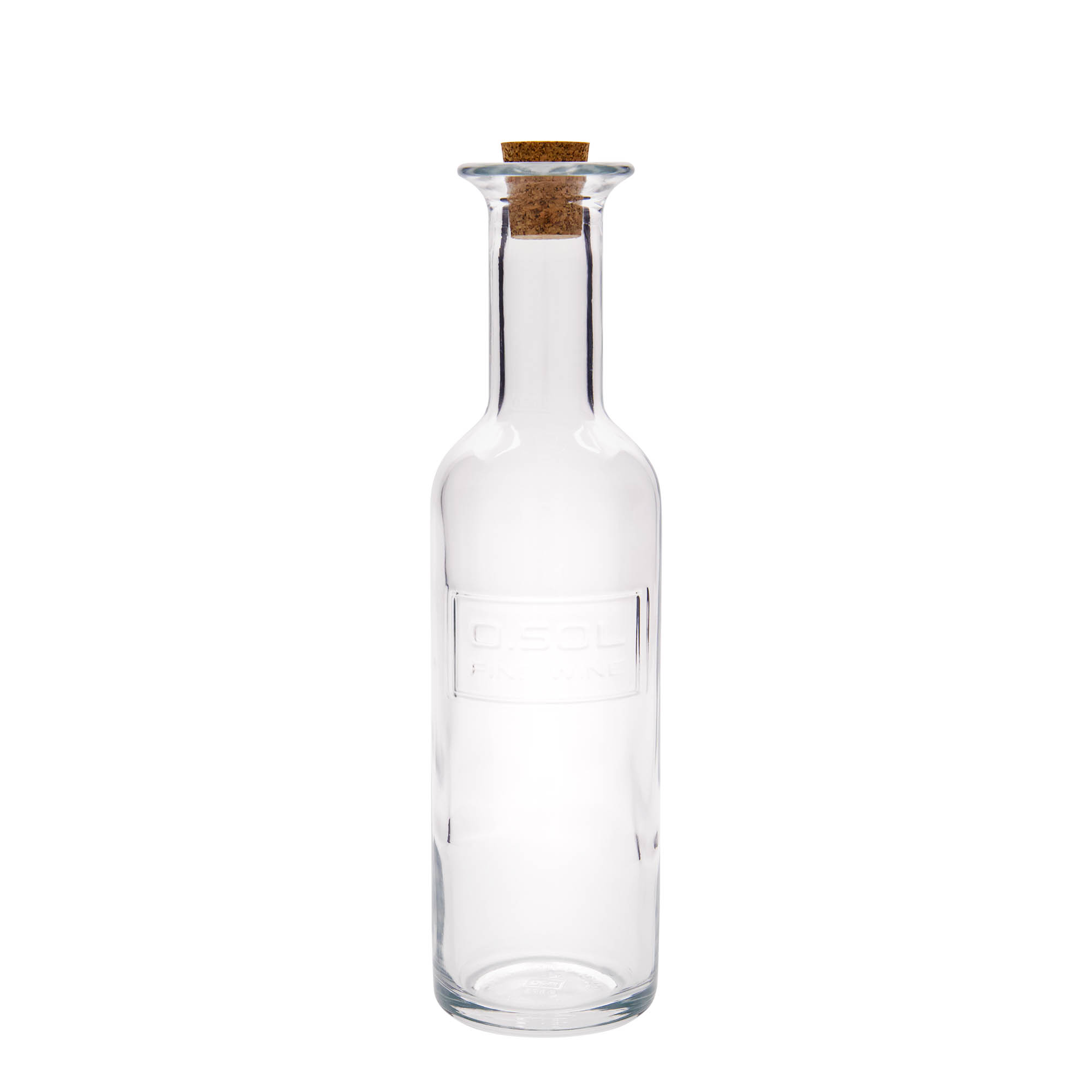 500 ml butelka szklana „Optima Fine Wine”, szyjka: korek