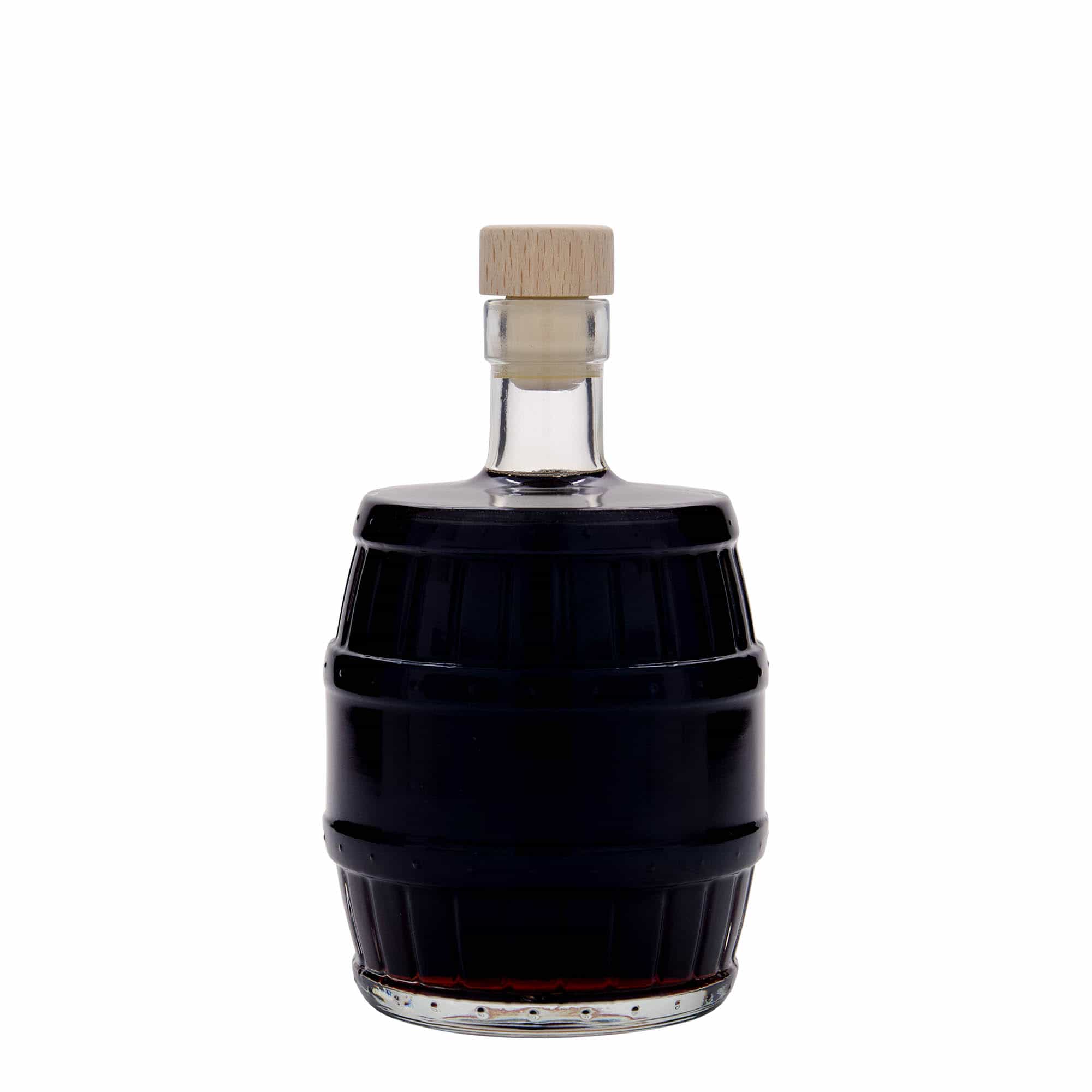 500 ml butelka szklana „beczka”, otwór: korek