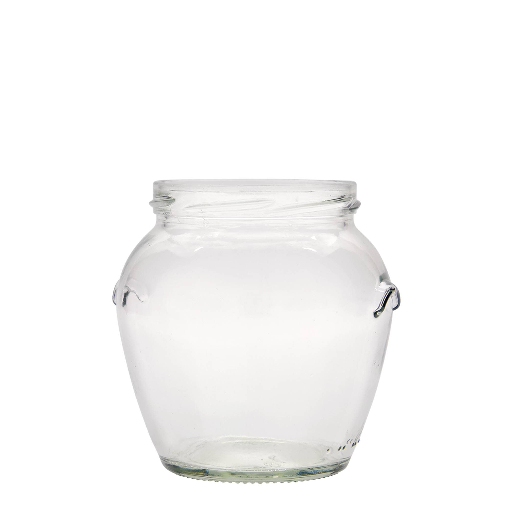 580 ml szklany pojemnik ozdobny 'Orcio', otwór: Twist-Off (TO 82)