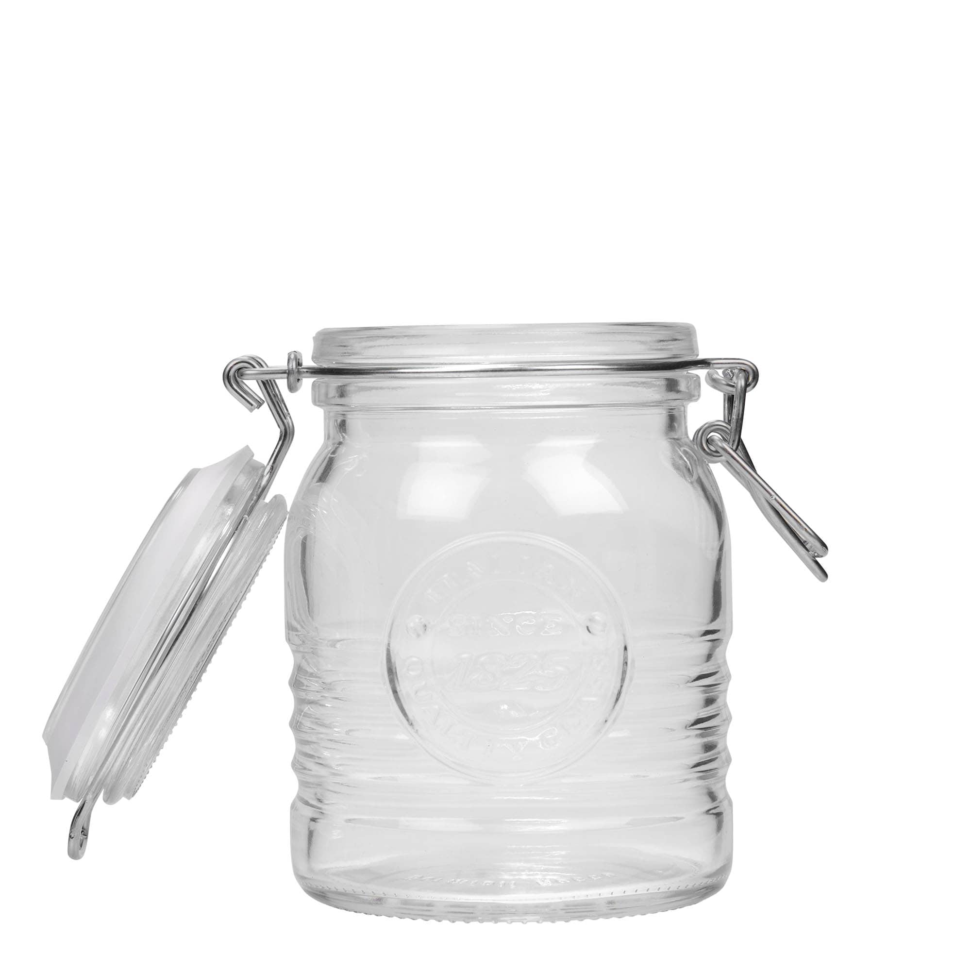 500 ml słoik z zamknięciem drucianym 'Officina 1825', otwór: zamknięcie druciane 500 ml słoik z zamknięciem drucianym 'Officina 1825', otwór: zamknięcie druciane