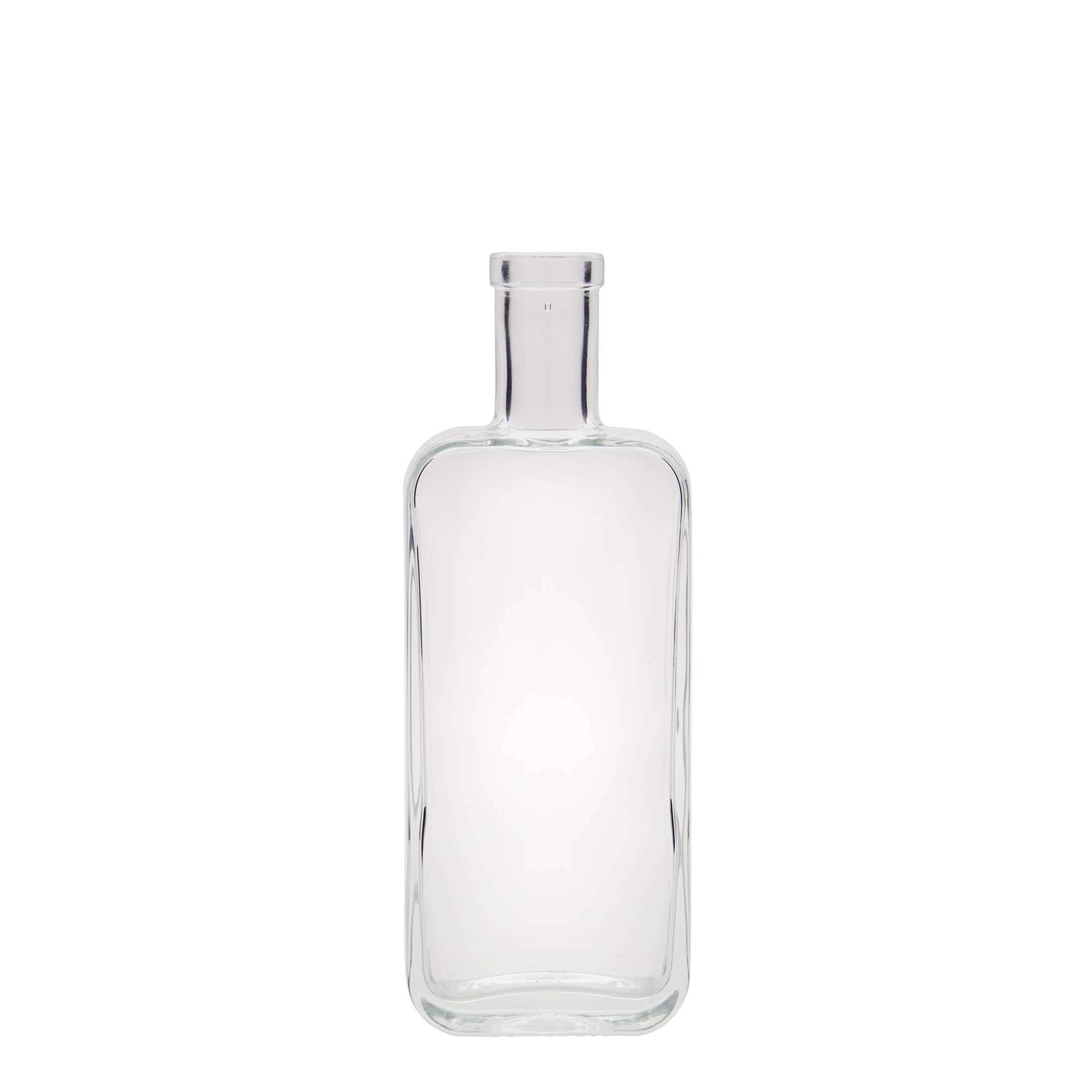 Butelka szklana 200 ml „Nice”, prostokątna, otwór: korek Butelka szklana 200 ml „Nice”, prostokątna, otwór: korek