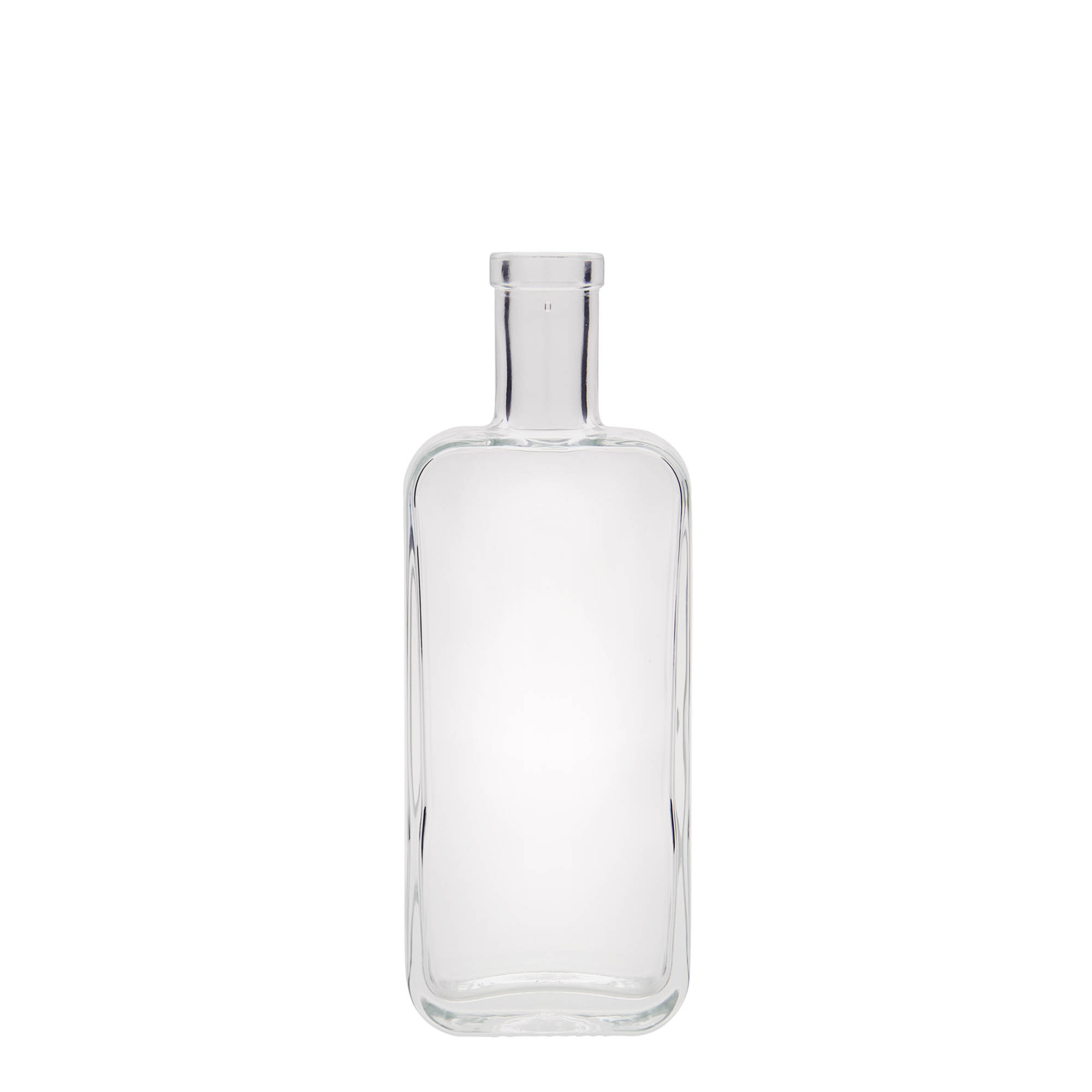 Butelka szklana 200 ml „Nice”, prostokątna, otwór: korek