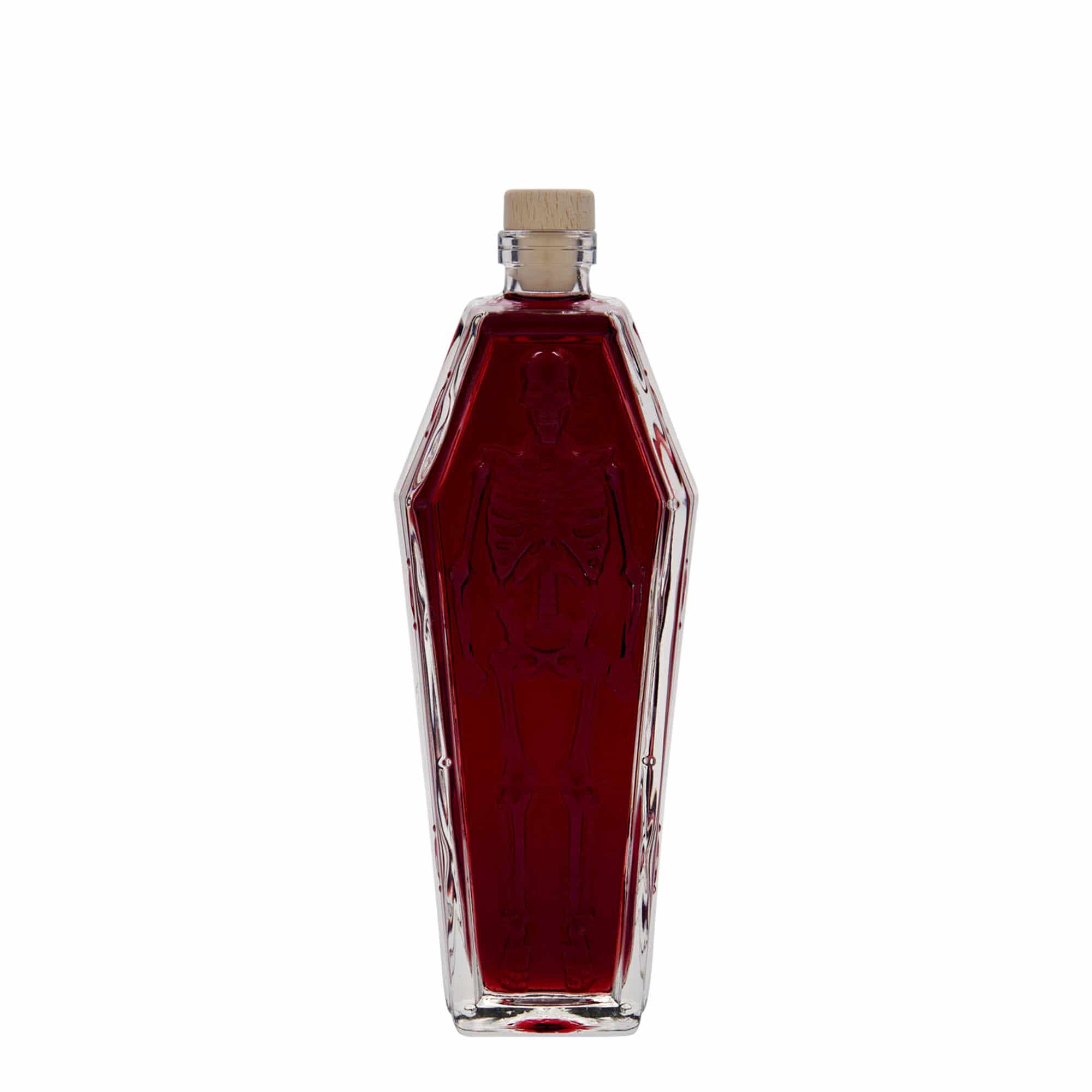 200 ml butelka szklana „trumna”, otwór: korek