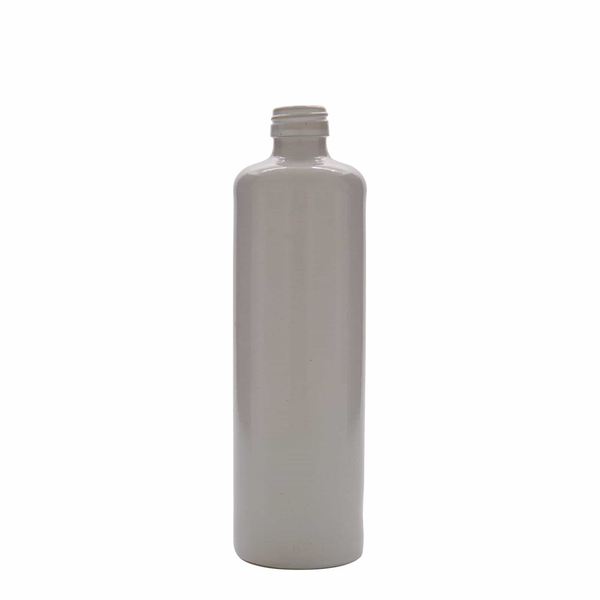 500 ml gliniany dzbanek, kamionka, kolor biały, zamknięcie: PP 31,5 500 ml gliniany dzbanek, kamionka, kolor biały, zamknięcie: PP 31,5