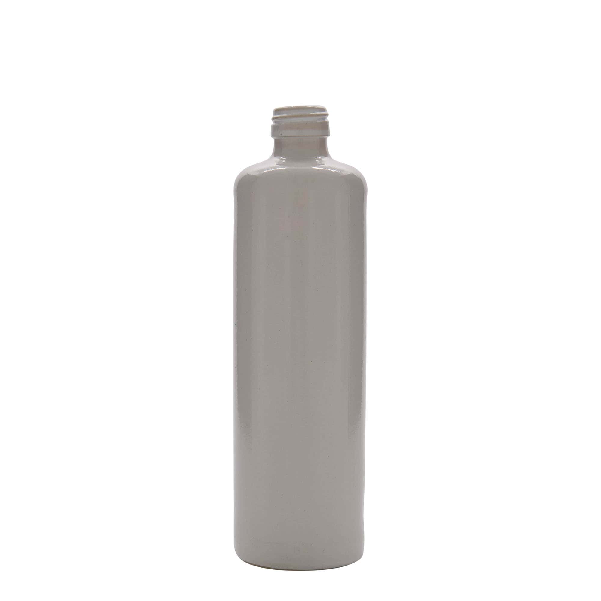 500 ml dzbanek do toniku, kamionka, biały, otwór: PP 31,5