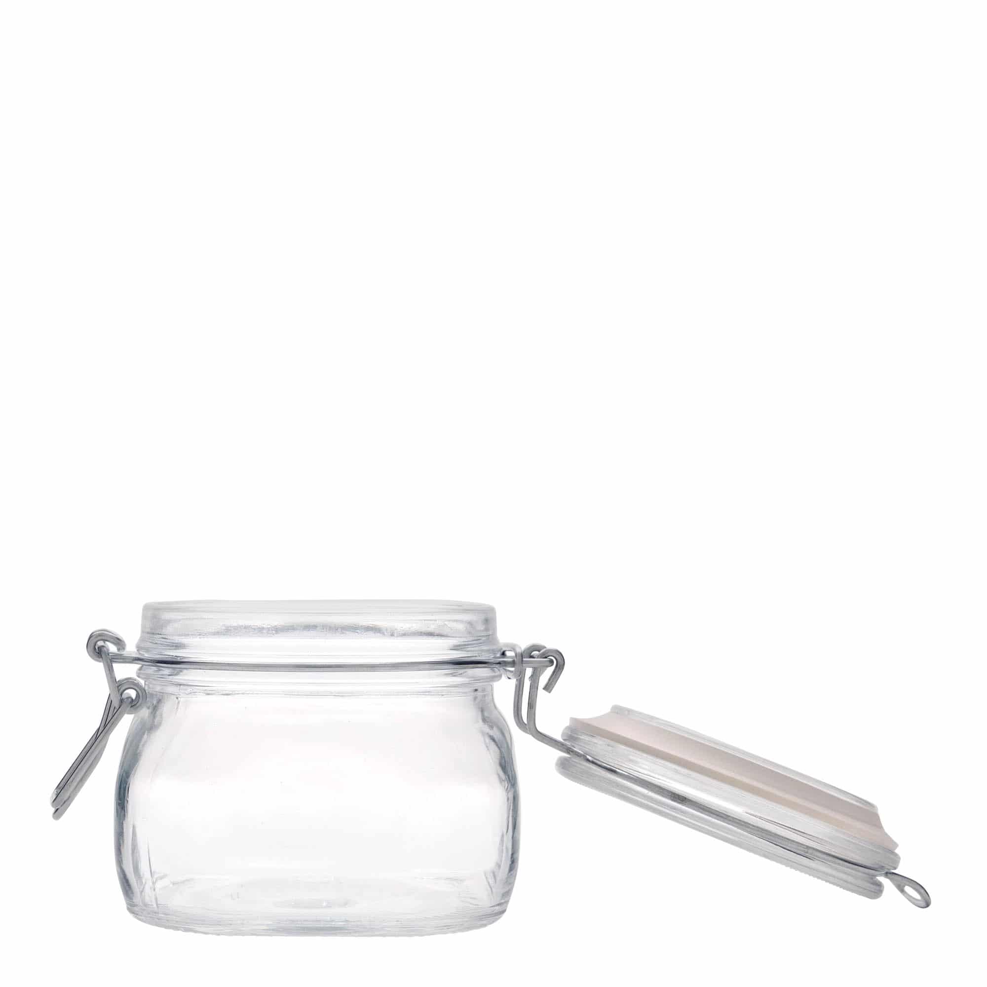 500 ml słoik z drucianym zamknięciem „Fido”, kwadratowy, otwór: zamknięcie drucianym zamkiem 500 ml słoik z drucianym zamknięciem „Fido”, kwadratowy, otwór: zamknięcie drucianym zamkiem