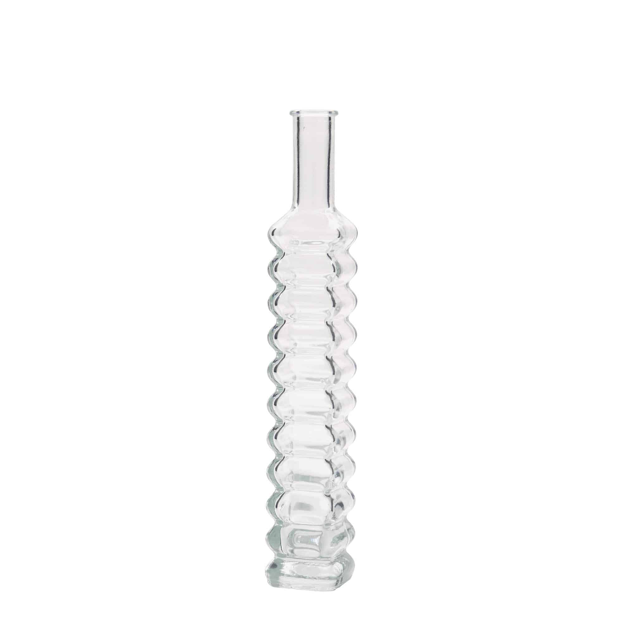 100 ml butelka szklana „Roma”, kwadratowa, szyjka: korek