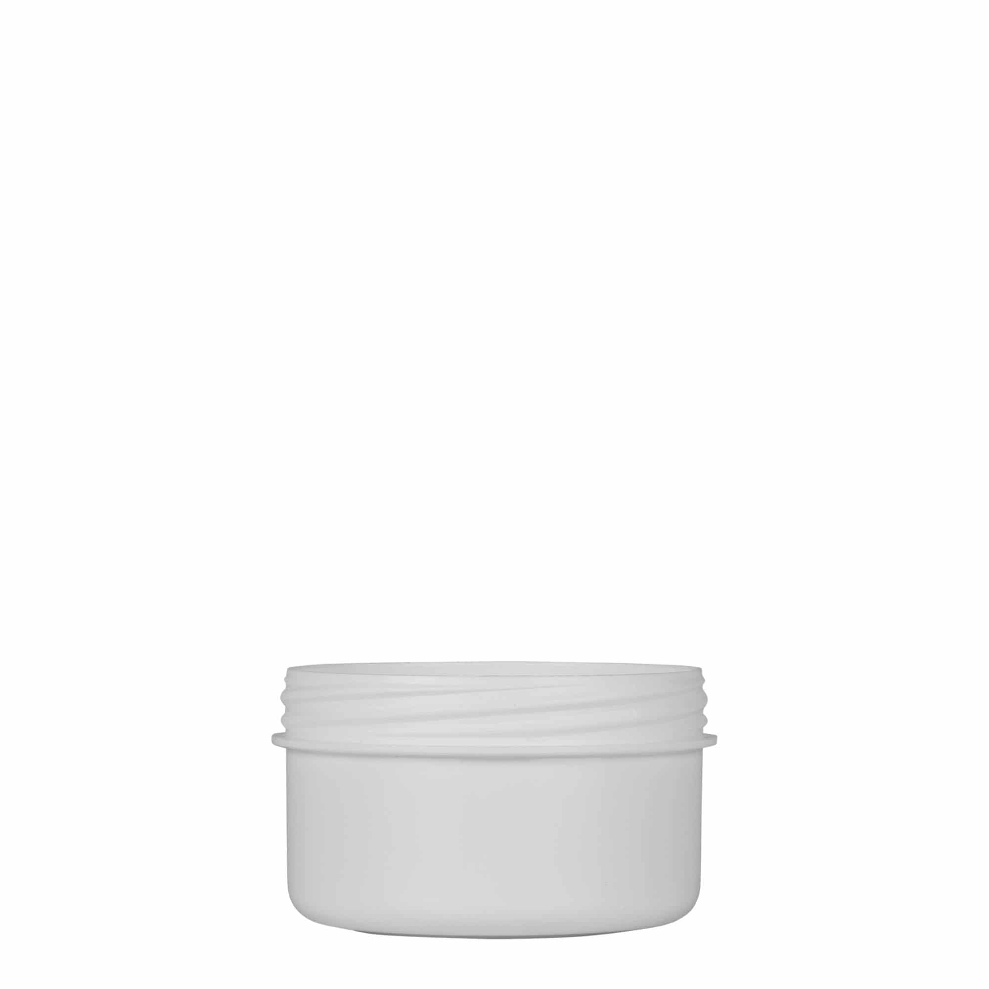 60 ml słoiczek z tworzywa sztucznego 'White Line', PP, kolor biały, zamknięcie: zakrętka 60 ml słoiczek z tworzywa sztucznego 'White Line', PP, kolor biały, zamknięcie: zakrętka