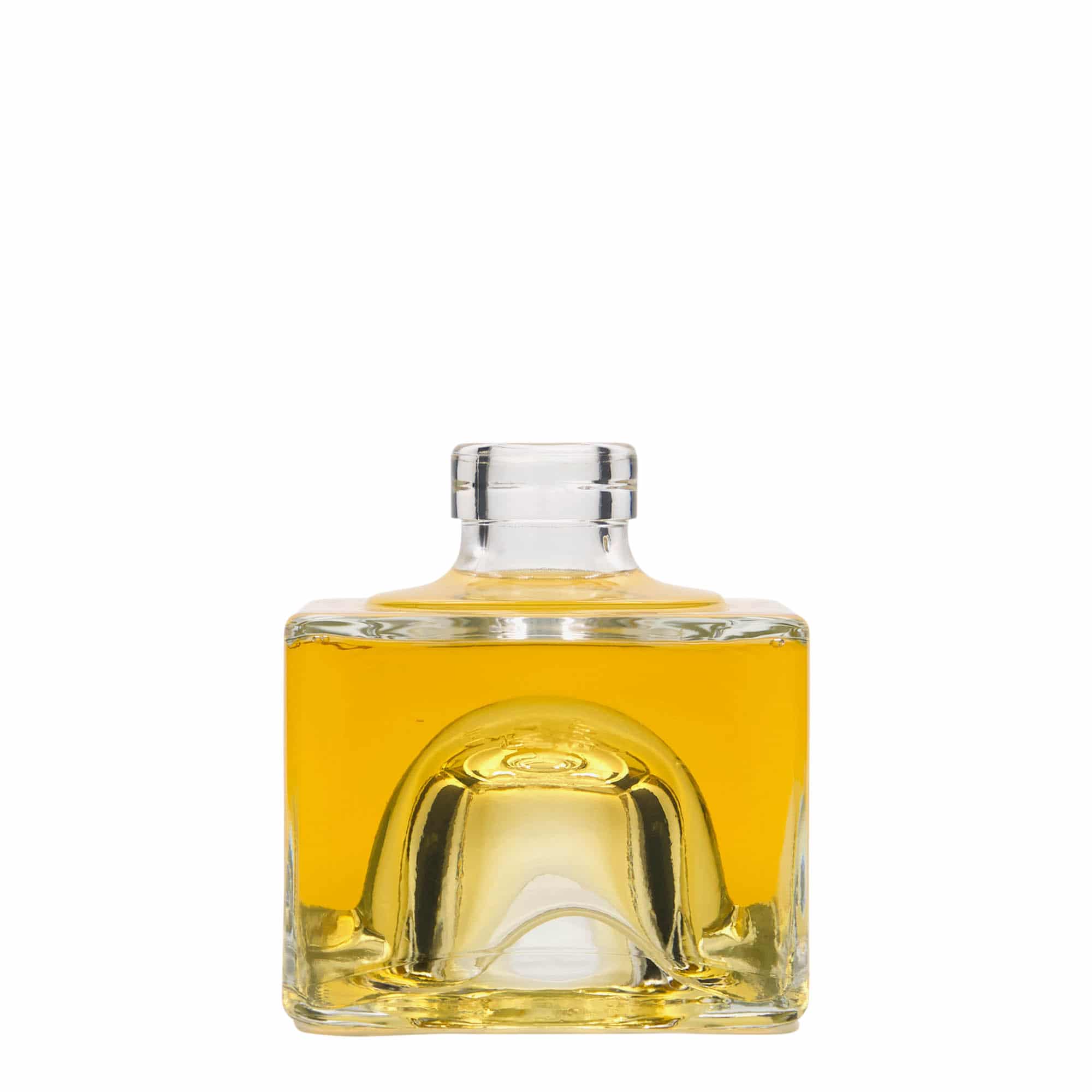 200 ml szklana butelka „Cocolores”, kwadratowa, otwór: korek 200 ml szklana butelka „Cocolores”, kwadratowa, otwór: korek