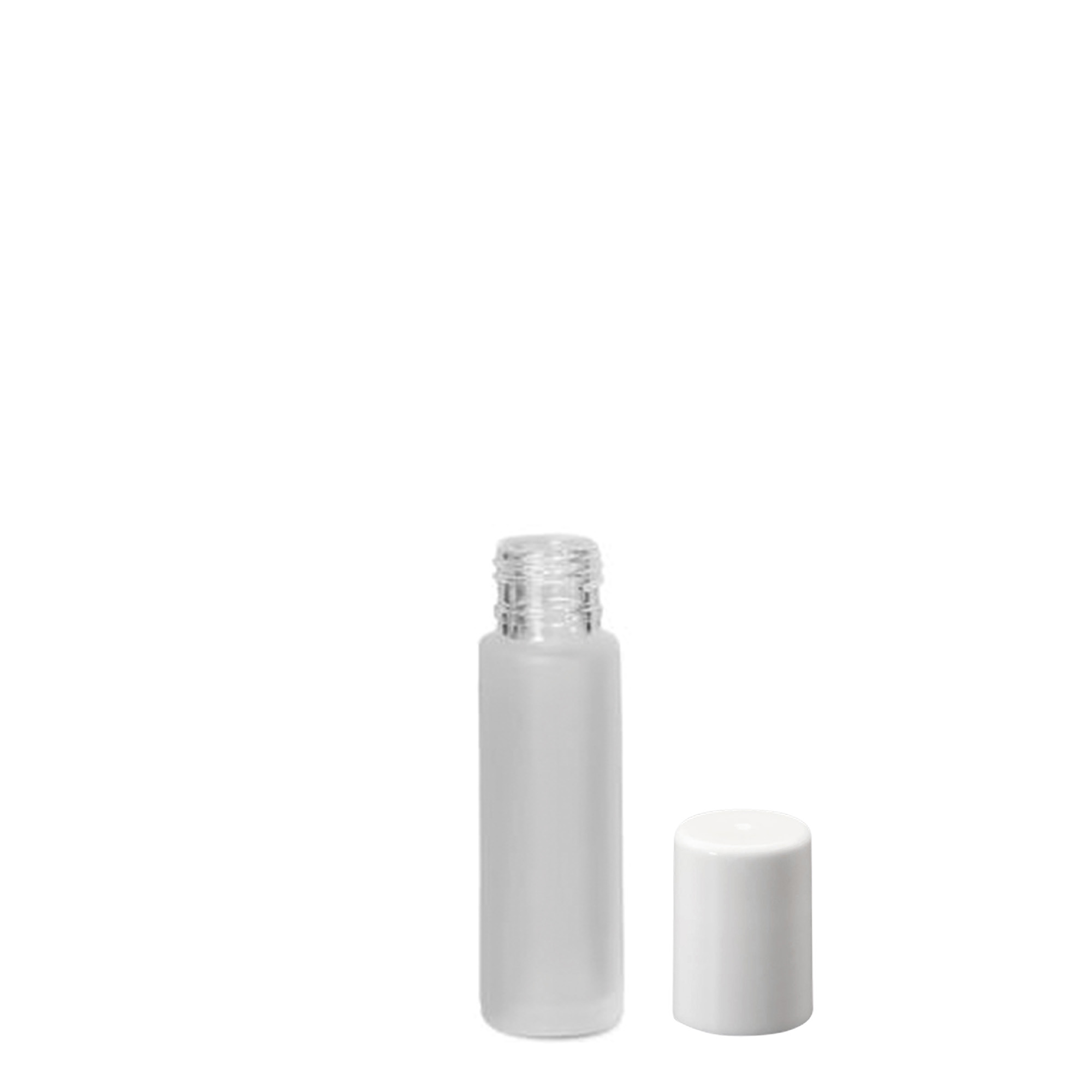 10 ml roll-on, butelka szklana, matowa, szyjka: zakrętka